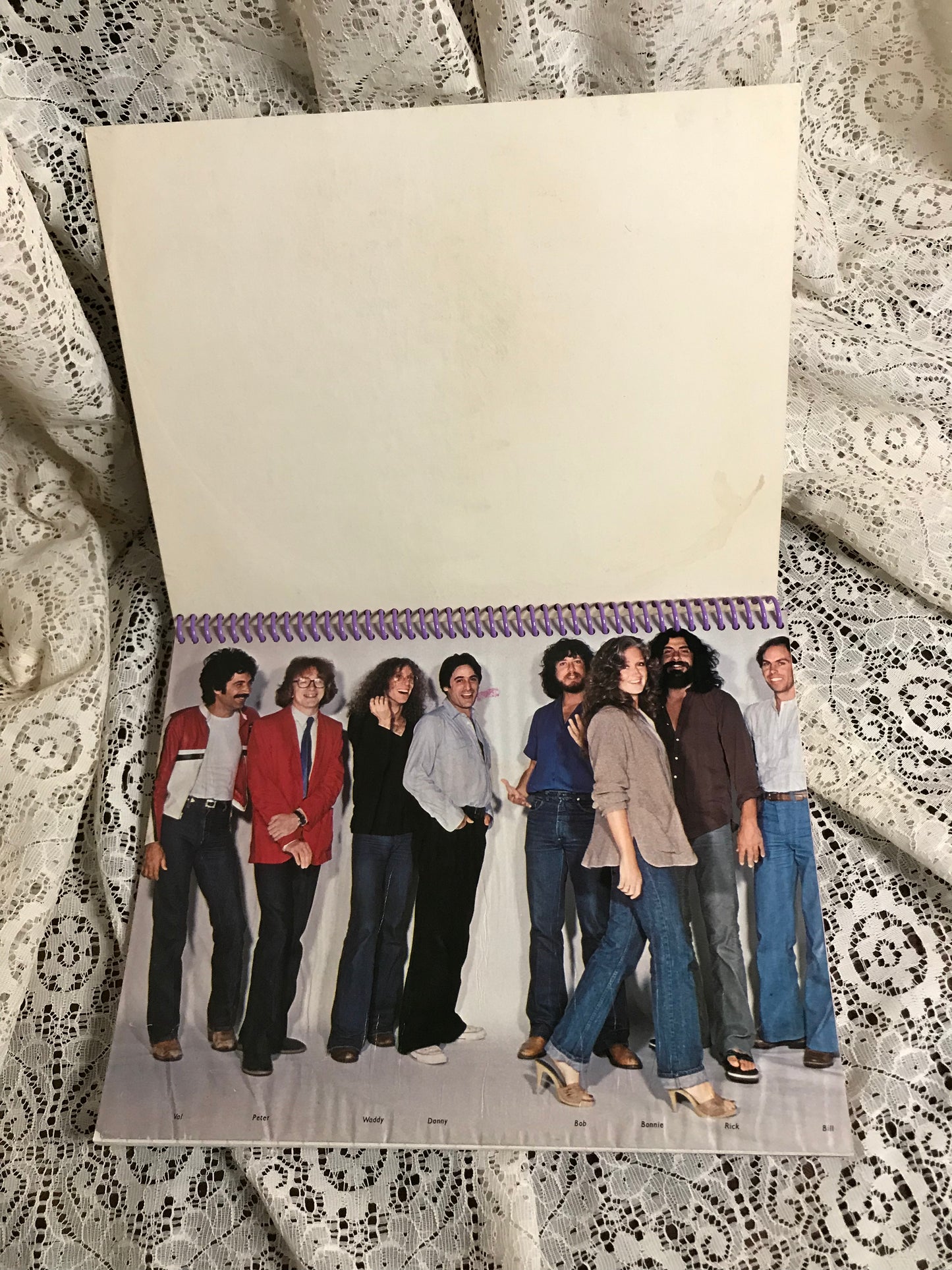 Bonnie Raitt Album Cover Notebook
