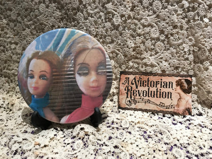 Pocket Mirror Barbies
