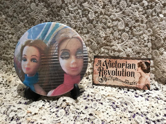 Pocket Mirror Barbies