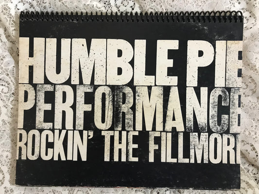 Humble Pie Rockin the Fillmore Album Cover Notebook