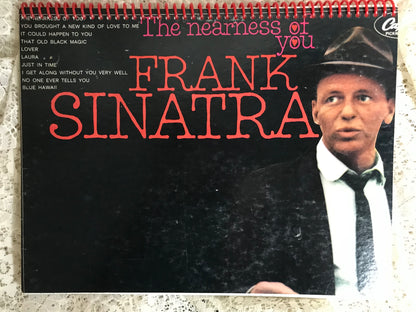 Frank Sinatra  The Nearness of You Album Cover Notebook