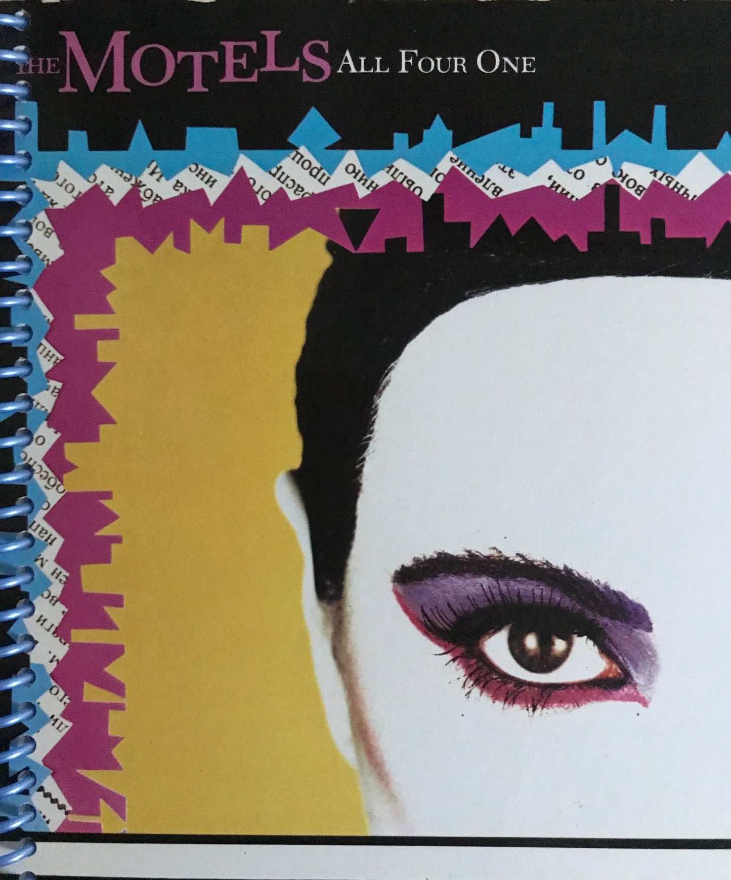 The Motels Album Cover Notebook
