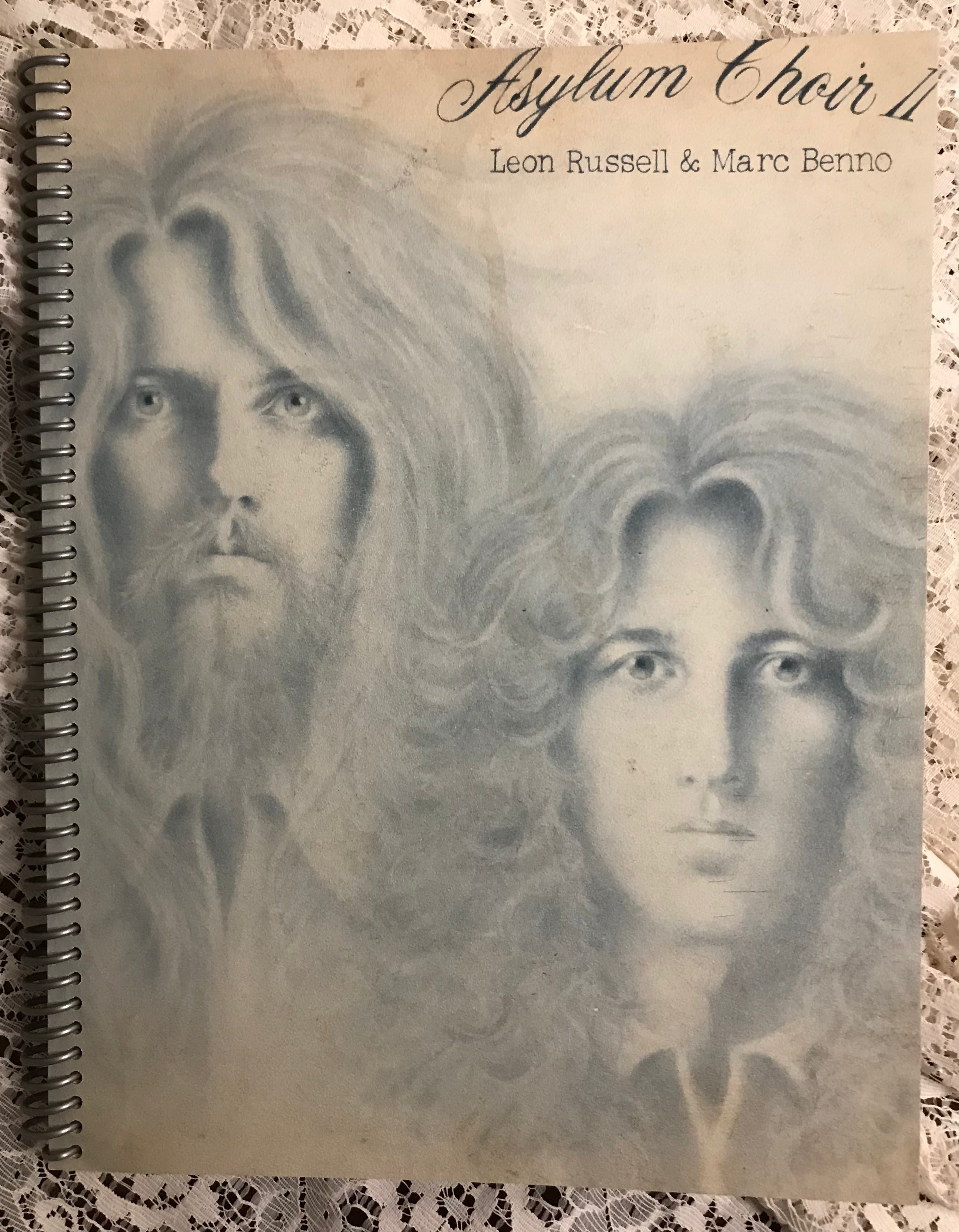 Leon Russell and Marc Benno Album Cover Notebook