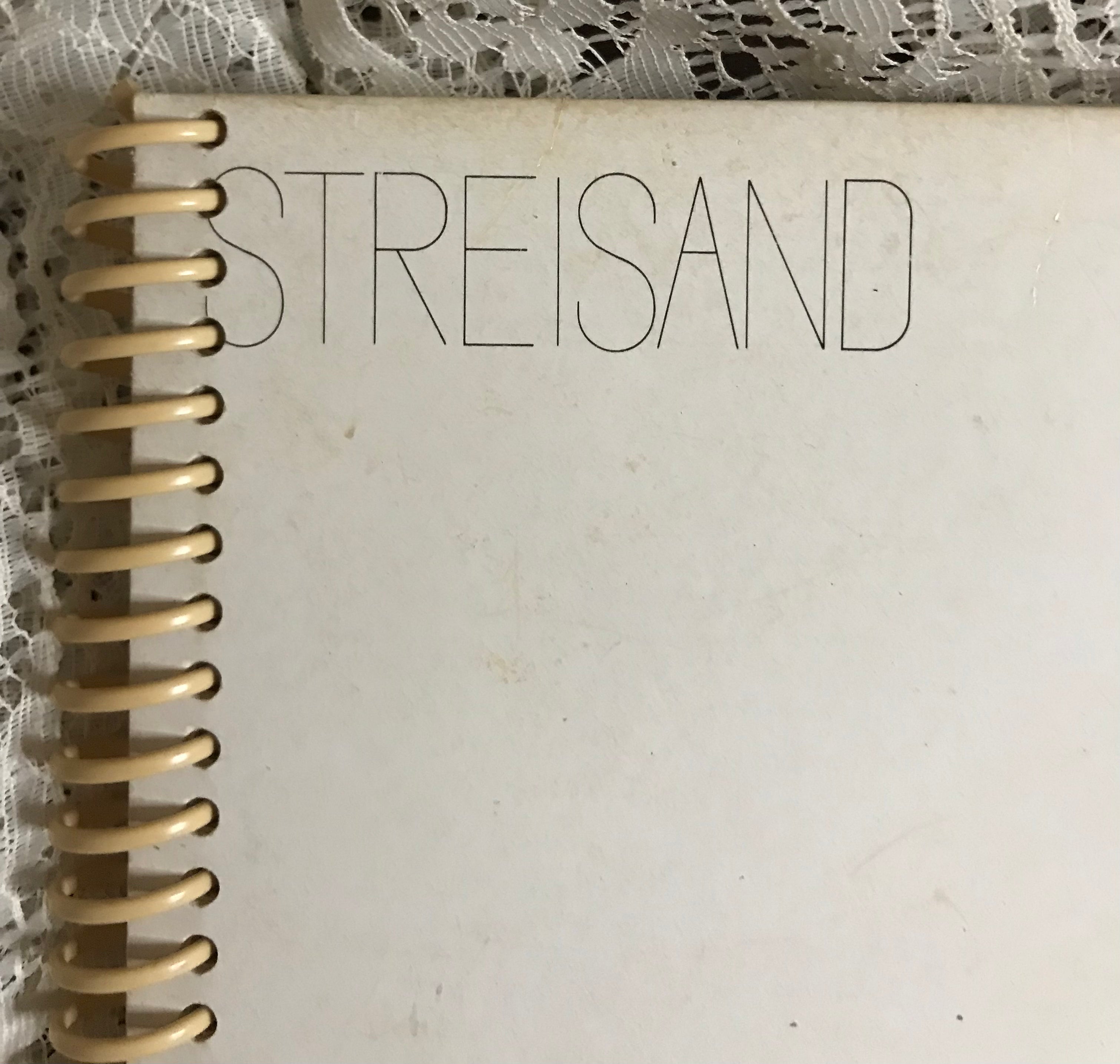 Barbra Streisand Album Cover Notebook