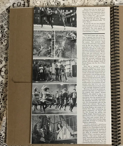 West Side Story Recycled Album Cover Notebook
