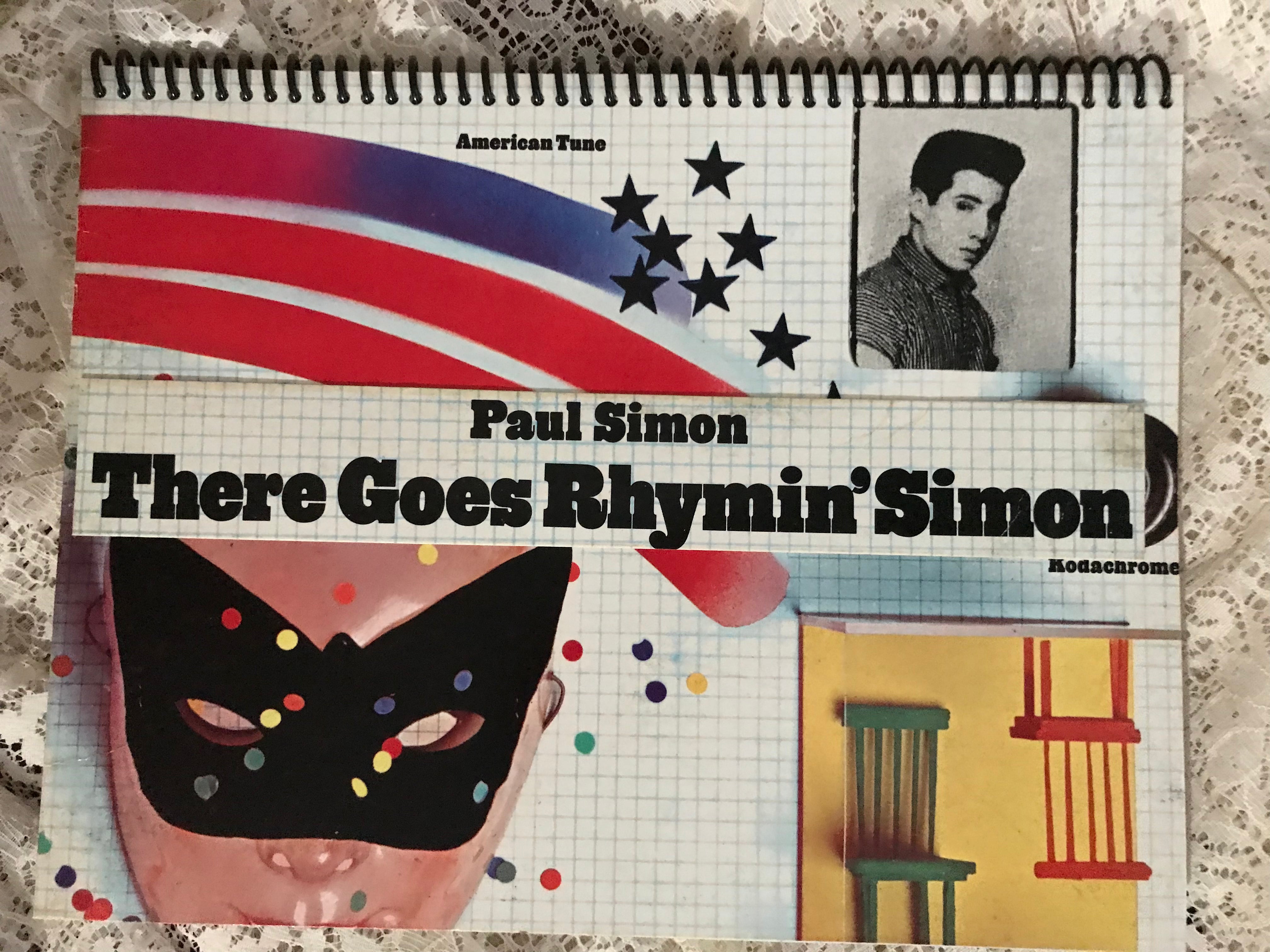 Paul Simon Rhymin Simon Album Cover Notebook