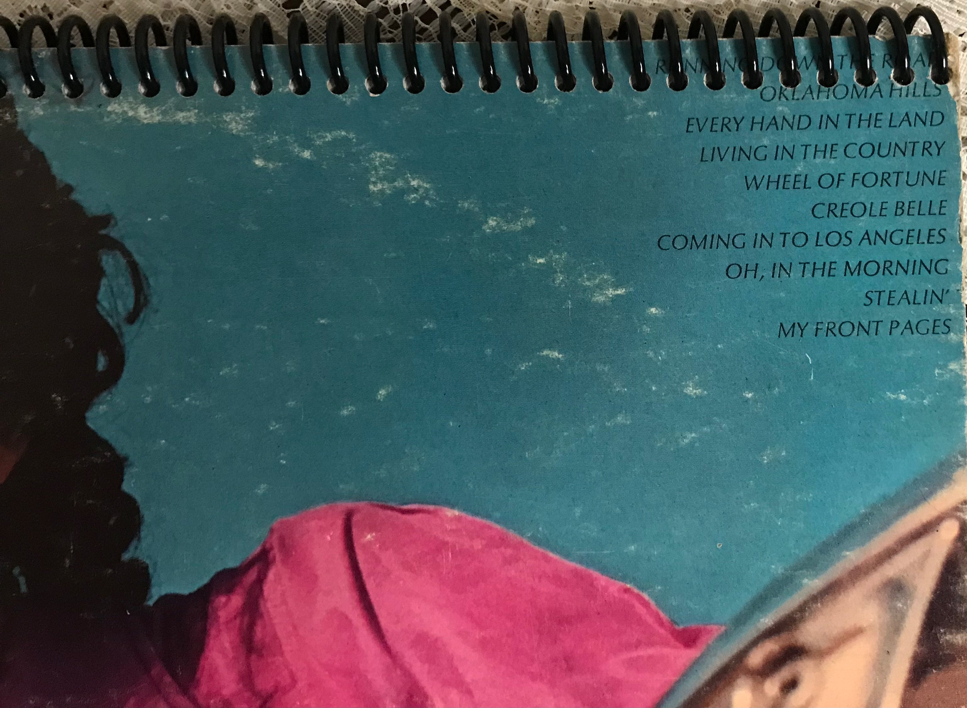 Arlo Guthrie Running Down The Road Album Cover Notebook