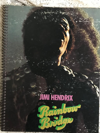 Jimi Hendrix Rainbow Bridge Album Cover Notebook