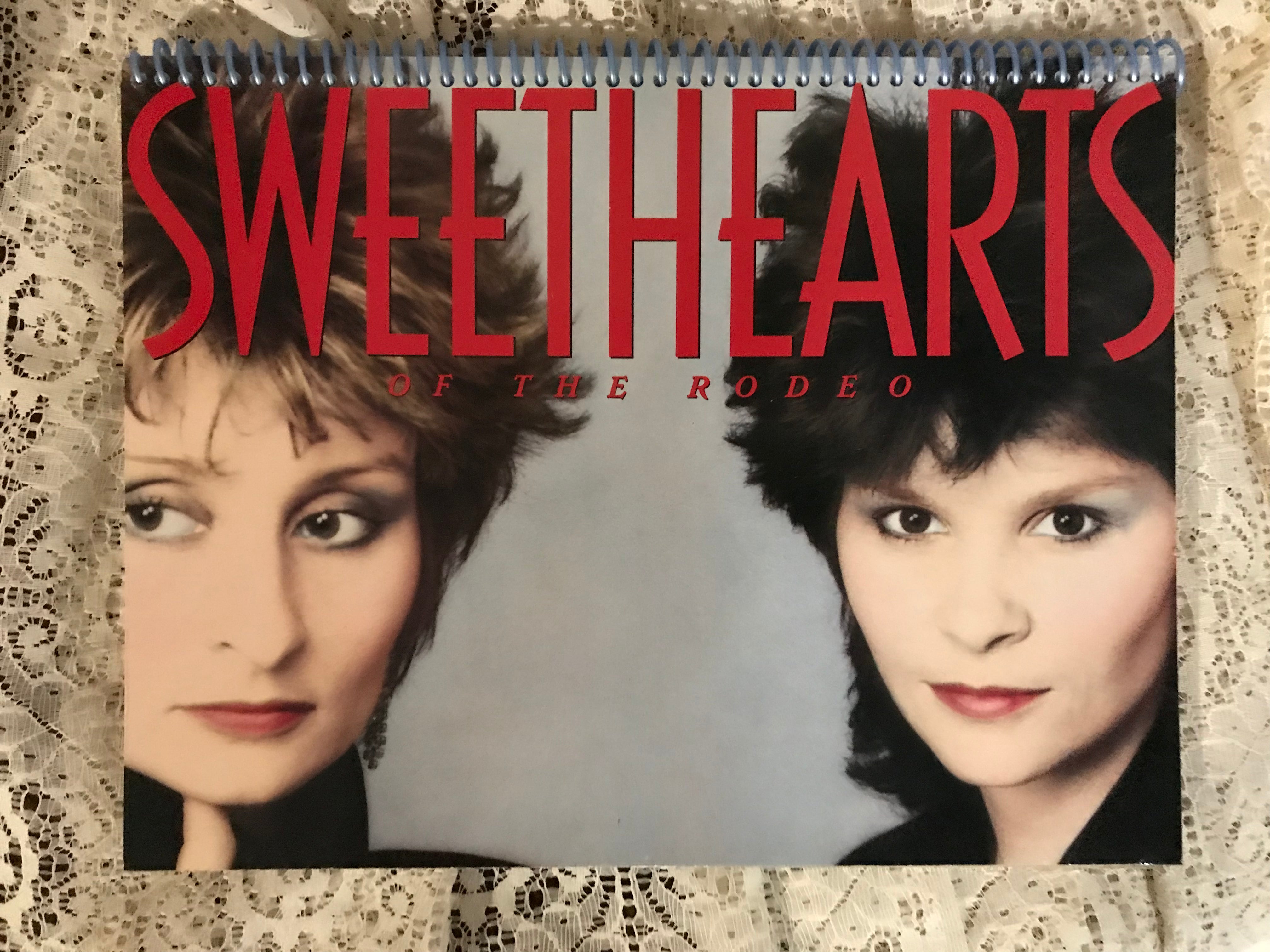 Sweethearts of the Rodeo Album Cover Notebook