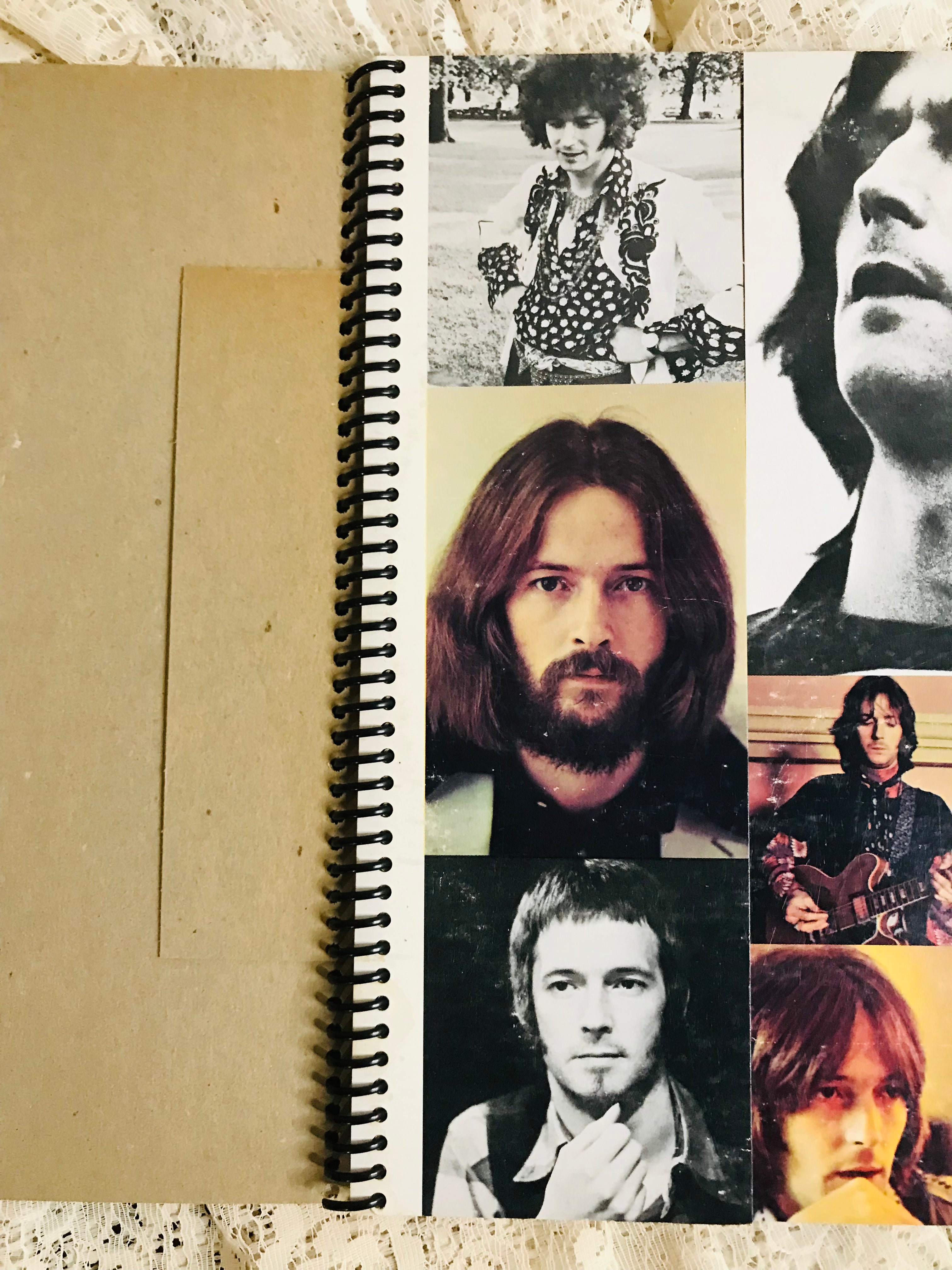 Eric Clapton, History of, Album Cover Notebook