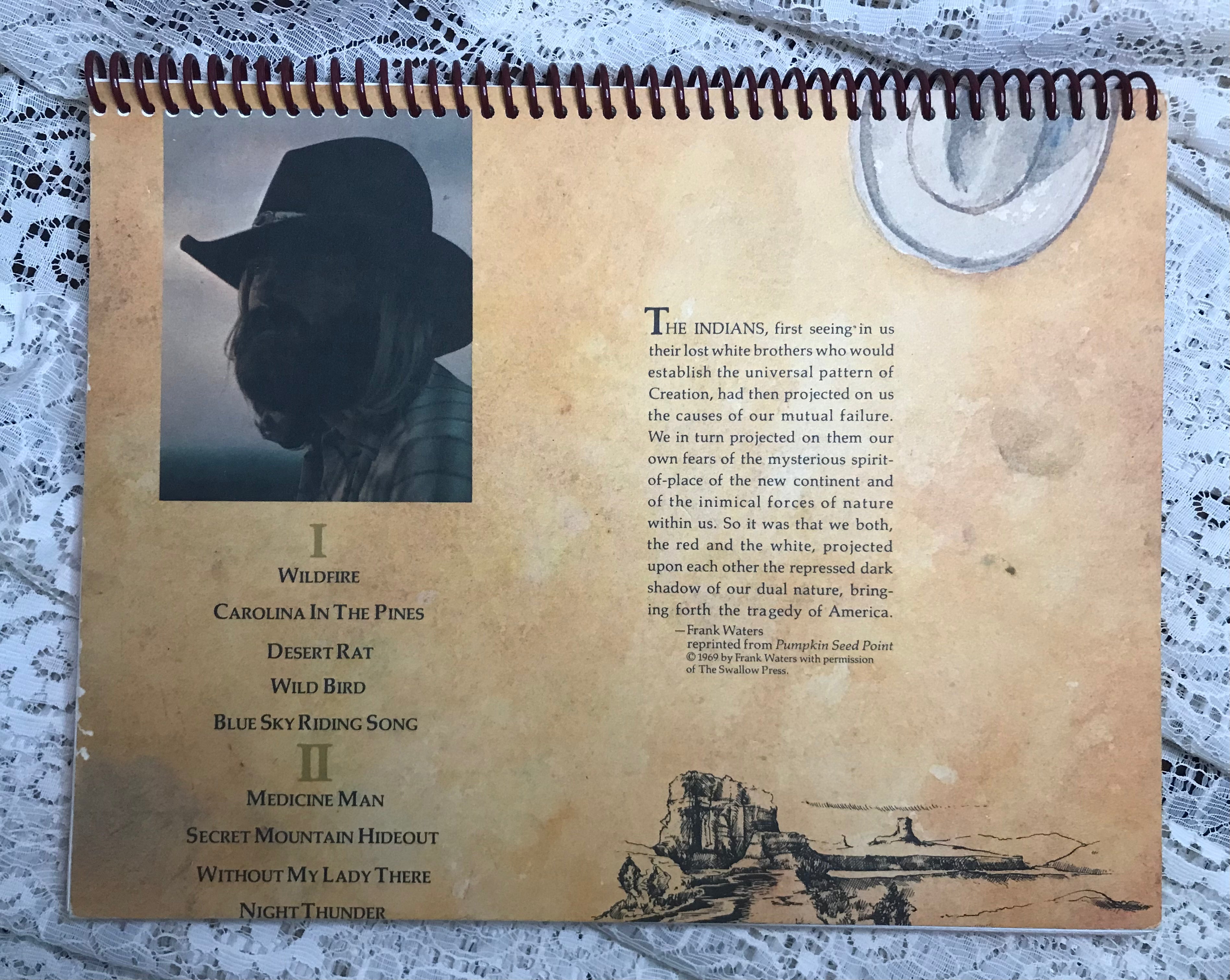 Michael Martin Murphy Album Cover Notebook