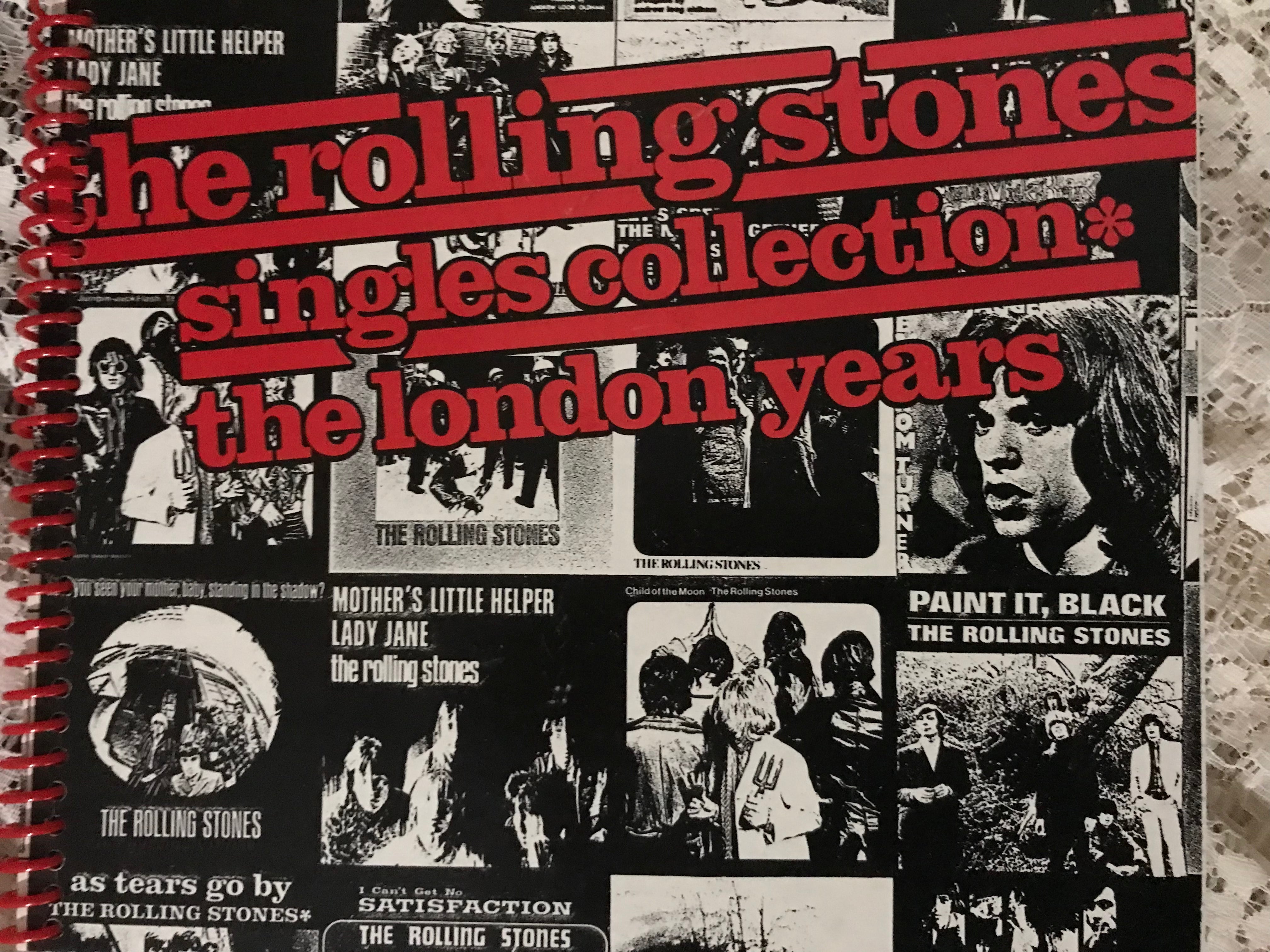 Rolling Stones Album Cover Notebook