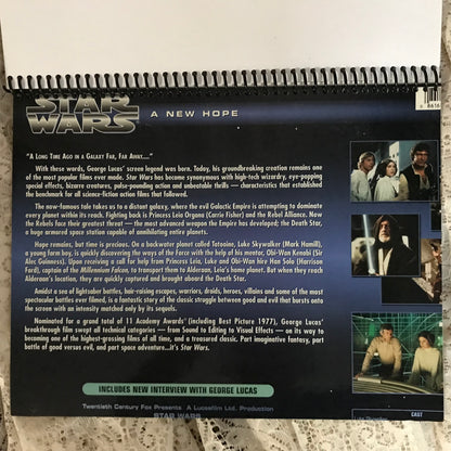 Star Wars A New Hope Album Cover Notebook