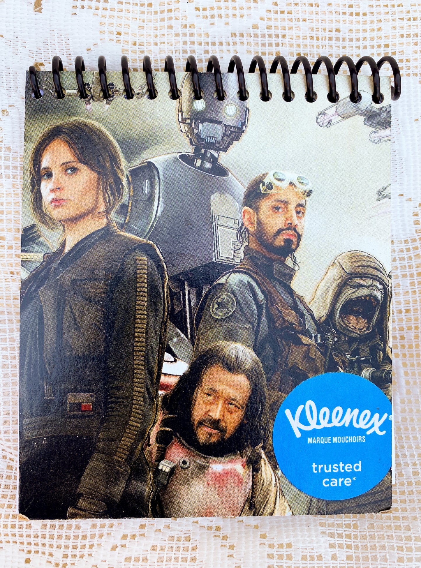 Star Wars Recycled Kleenex Box Notebook