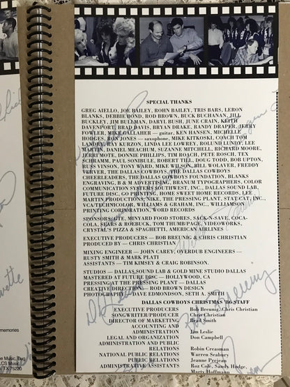 Dallas Cowboys Album Cover Notebook