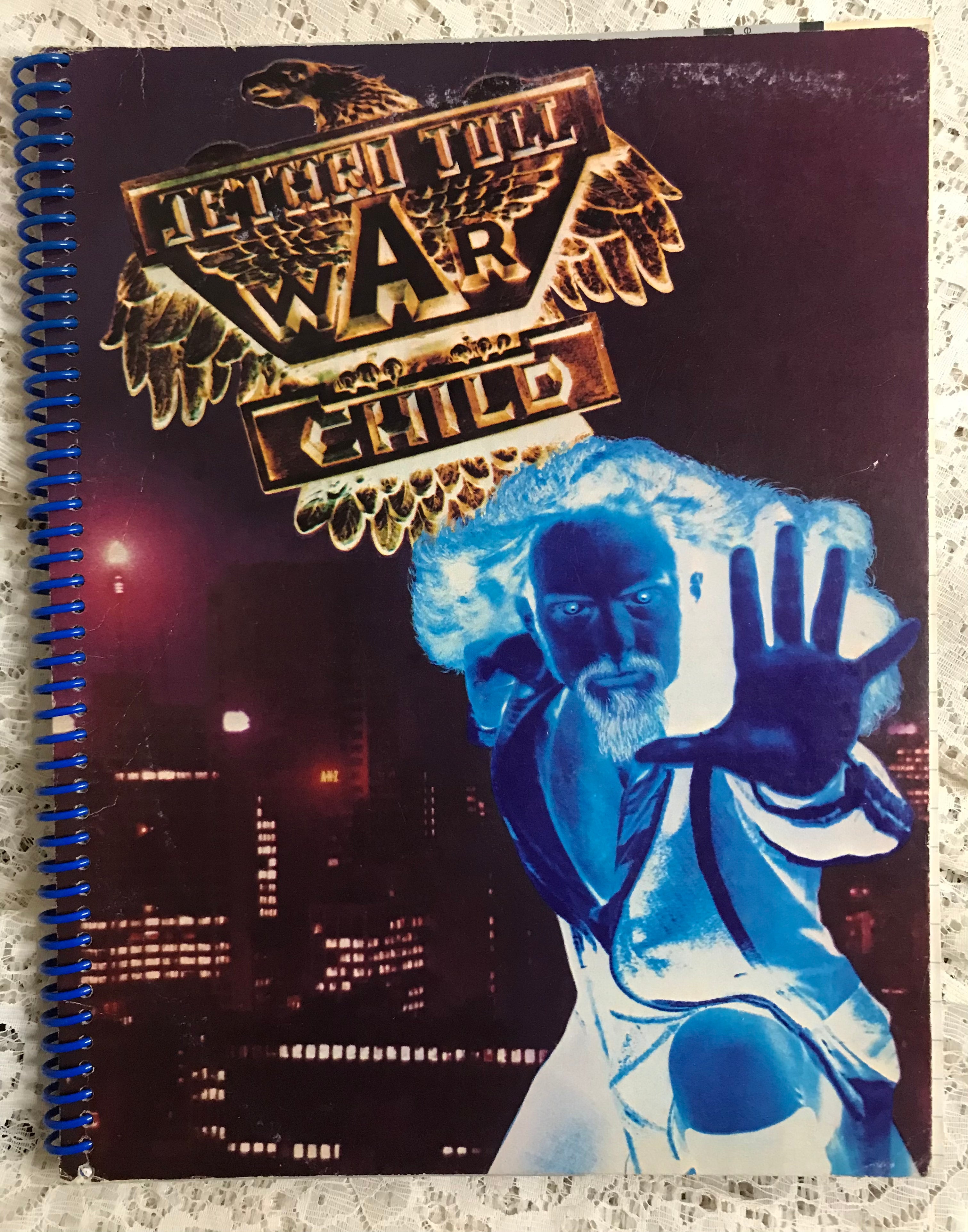 Jethro Tull War Child Album Cover Notebook