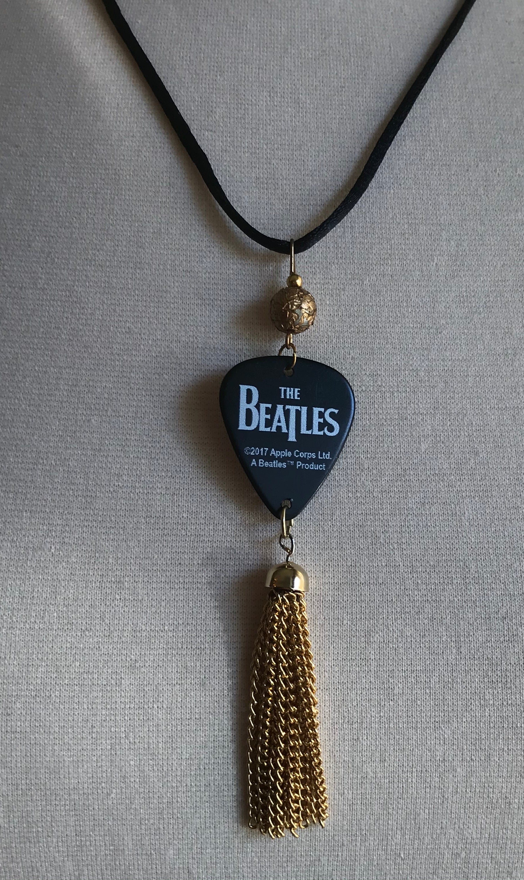 Guitar Pick Necklace - The Beatles