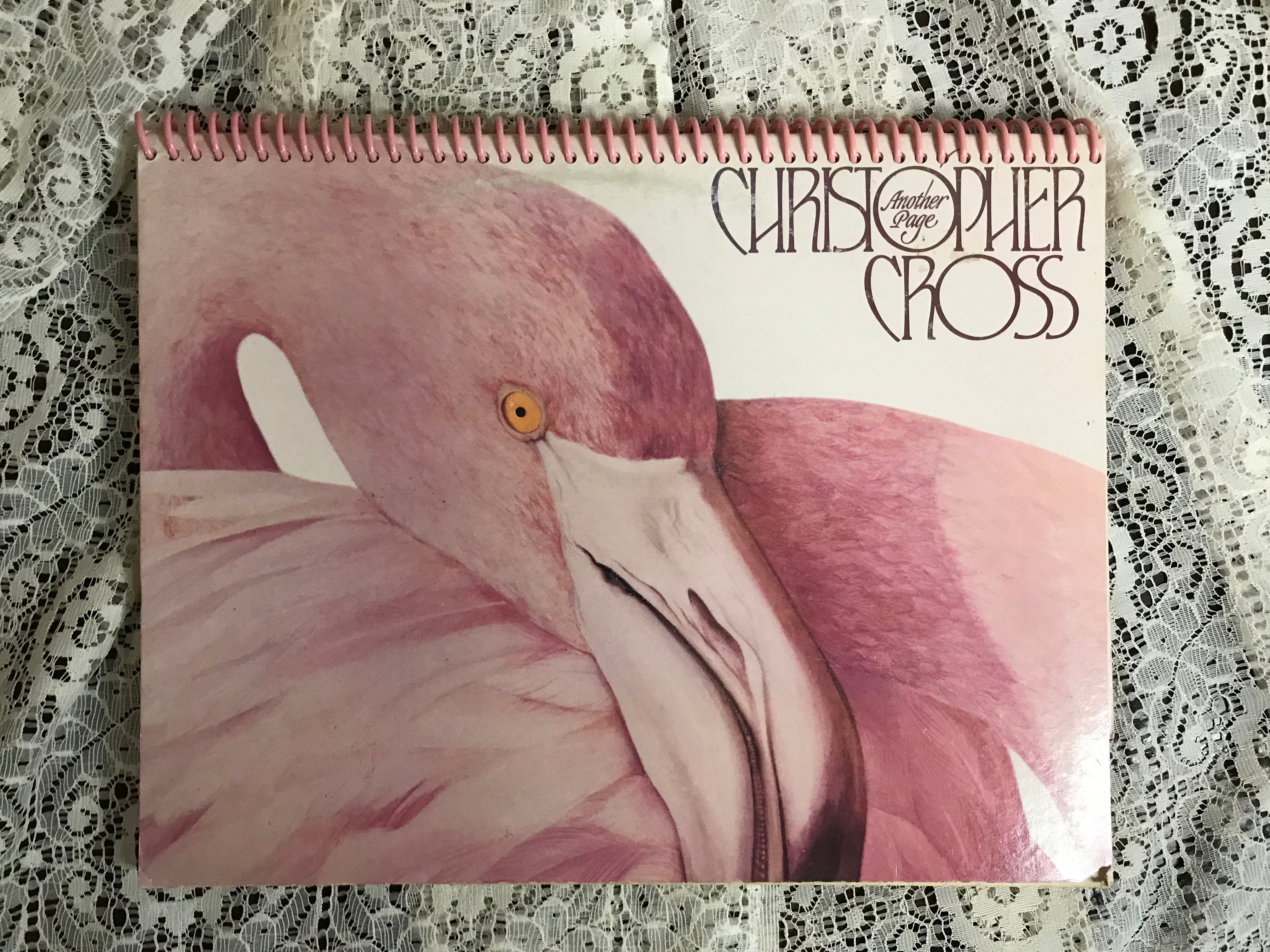 Christopher Cross Album Cover Notebook