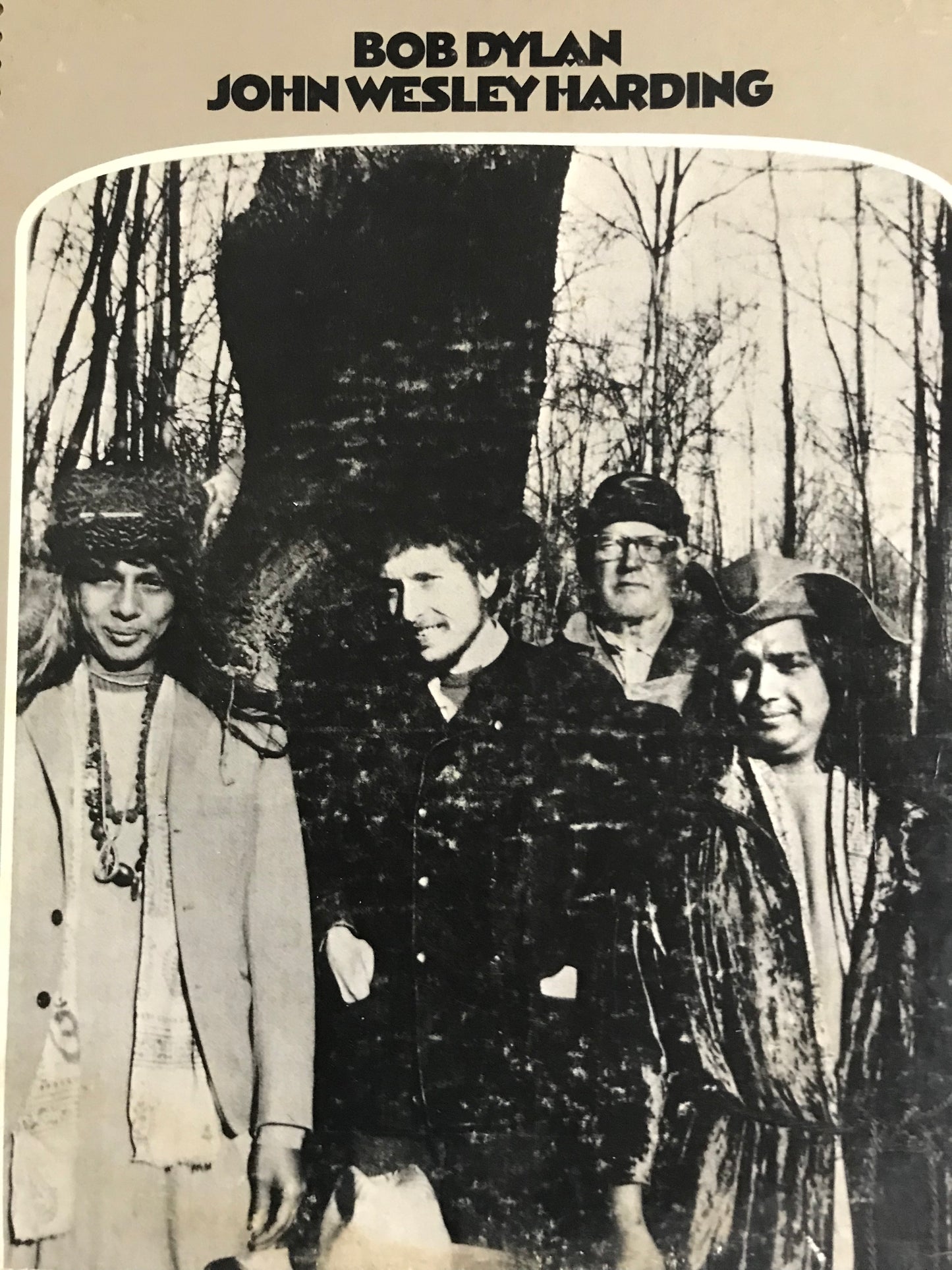 Bob Dylan John Wesley Harding Album Cover Notebook