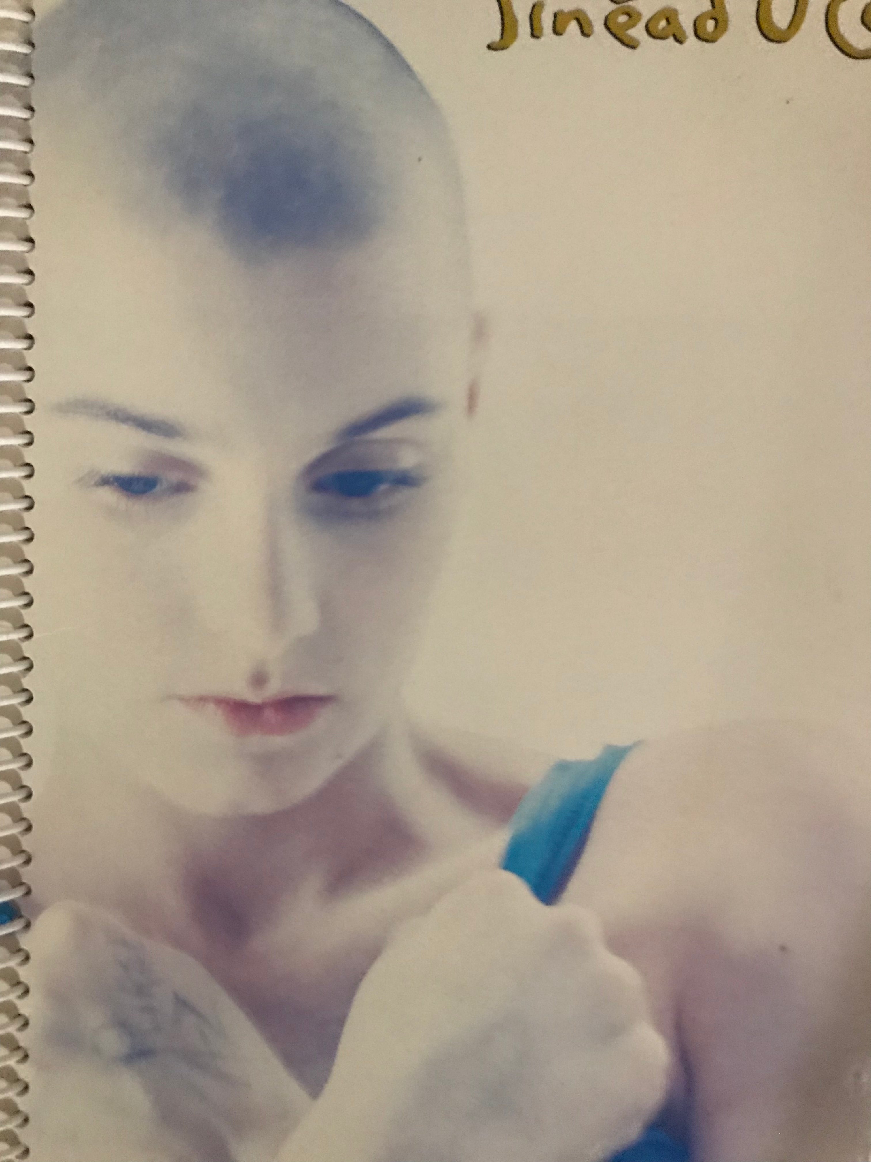 Sinead O Conner Album Cover Notebook