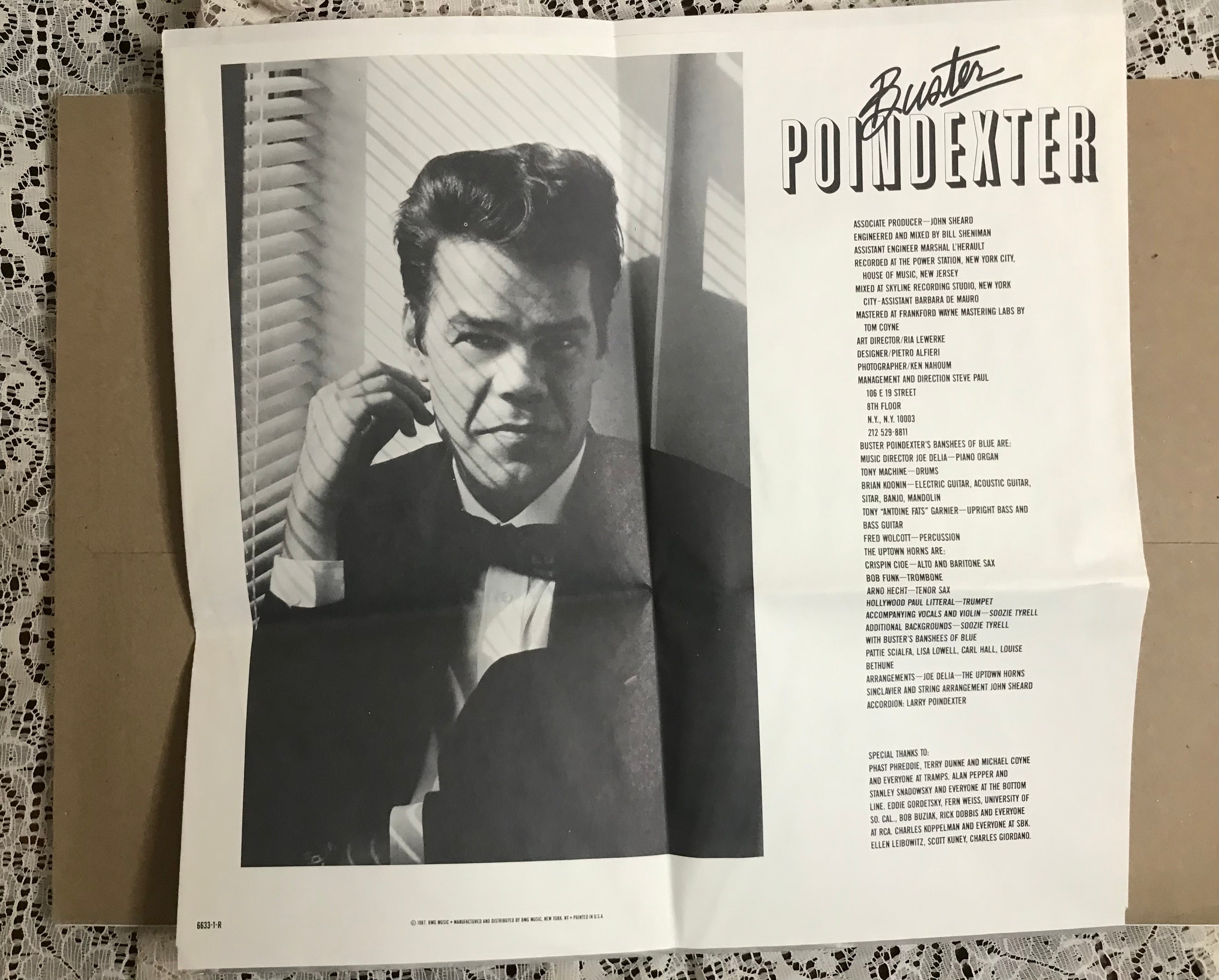 Buster Poindexter Album Cover Notebook