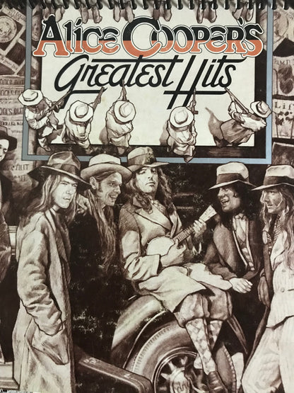 Alice Cooper's Greatest Hits Album Cover Notebook