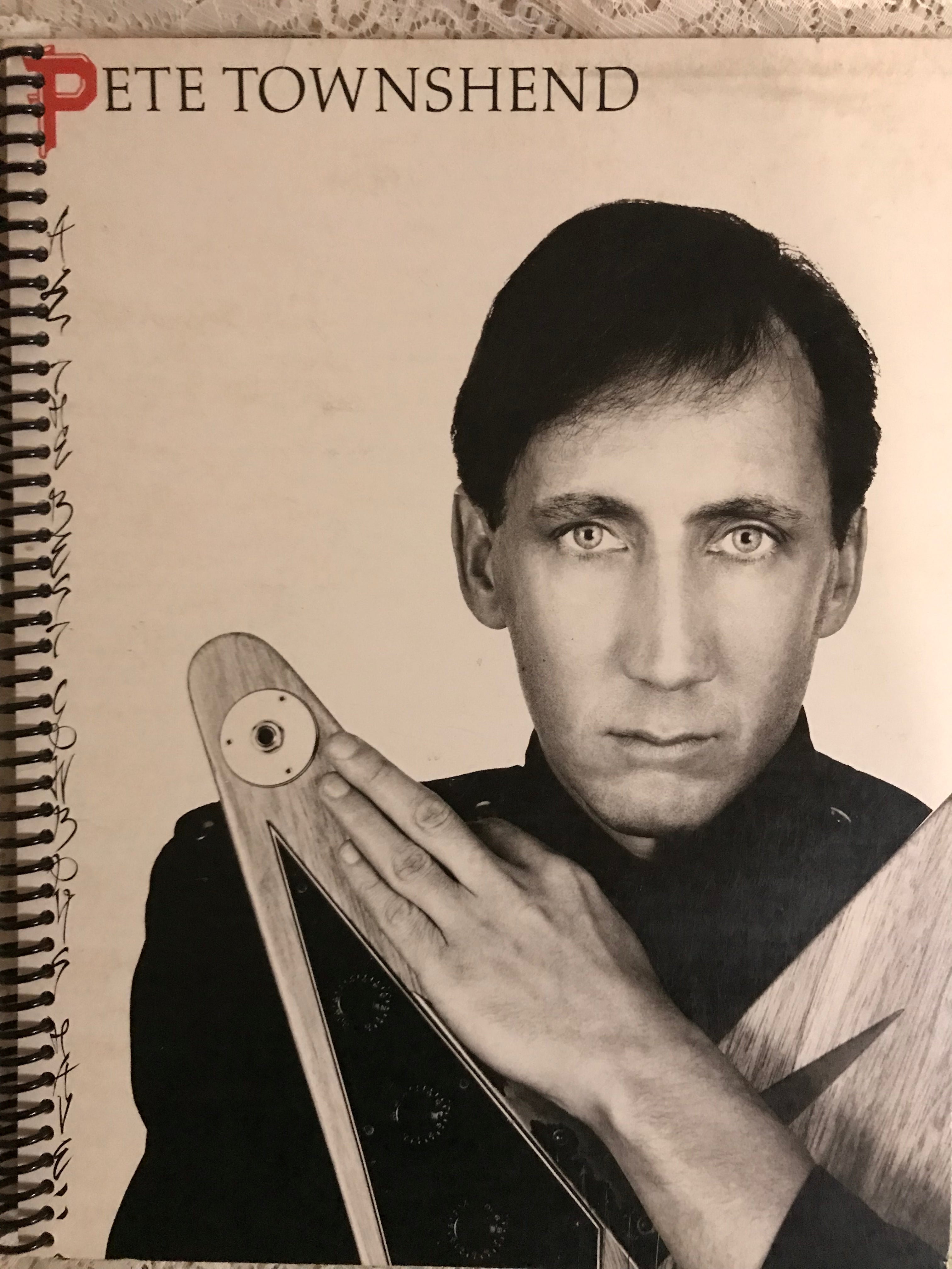 Pete Townsend Album Cover Notebook