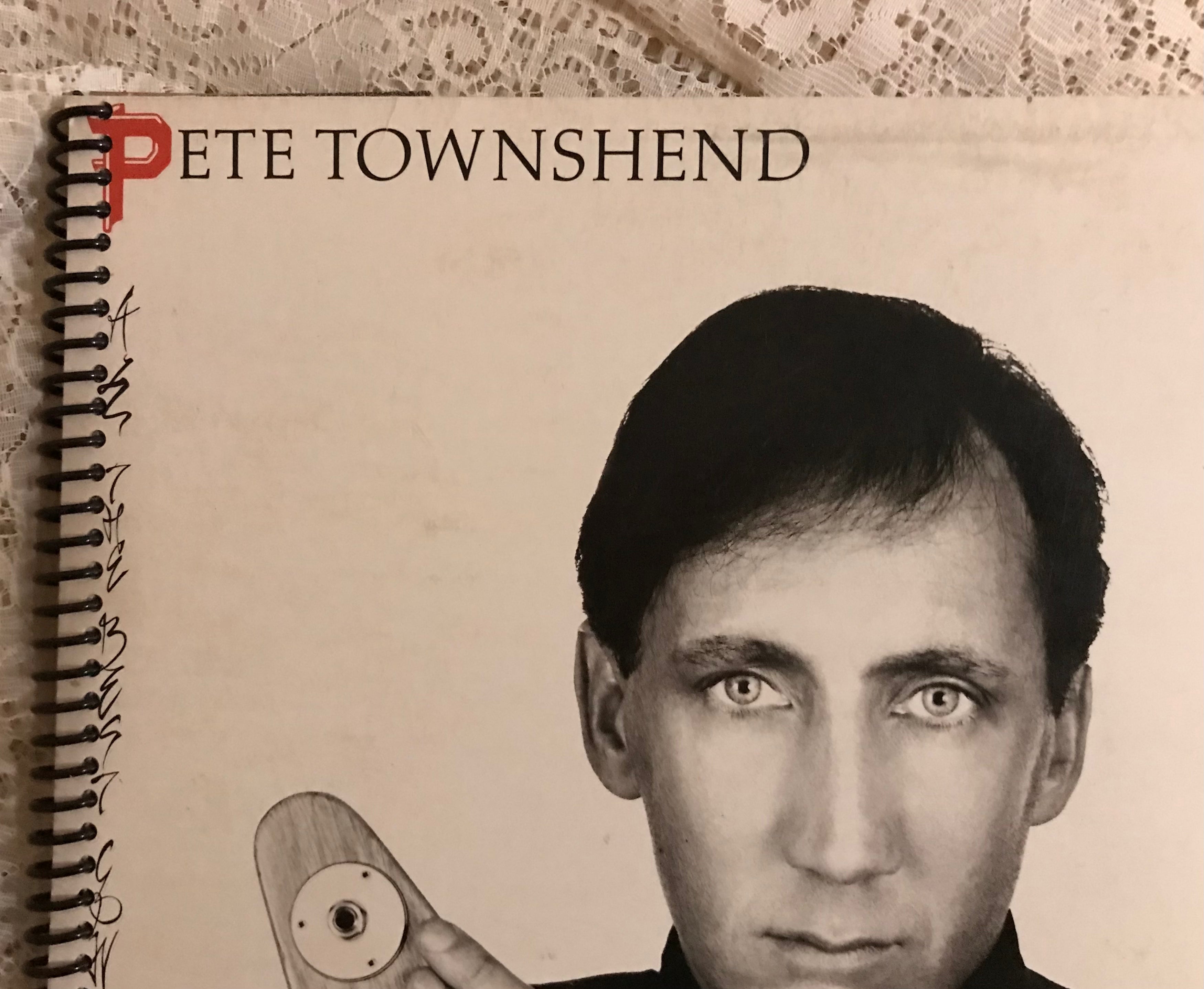 Pete Townsend Album Cover Notebook