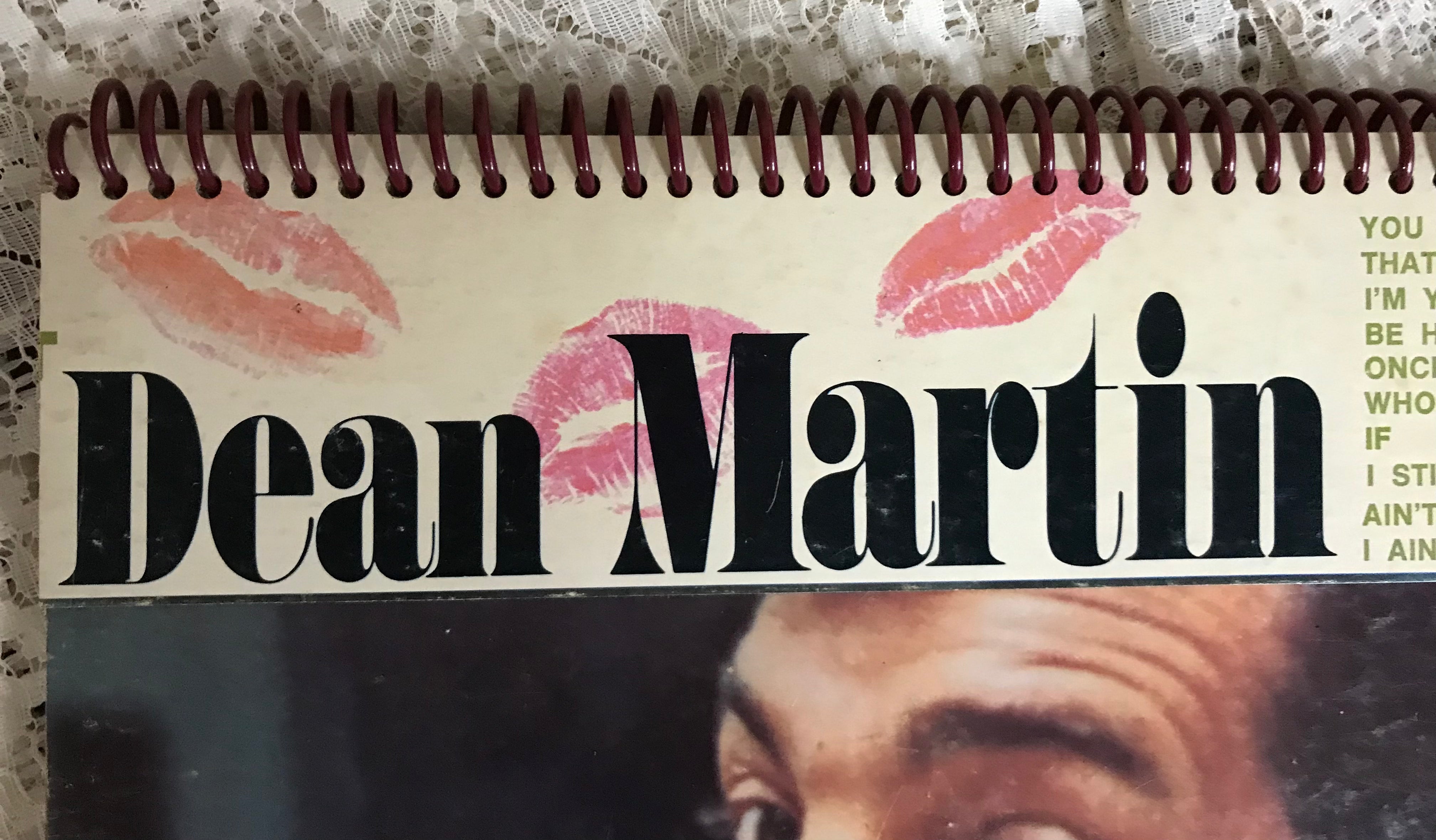 Dean Martin Album Cover Notebook