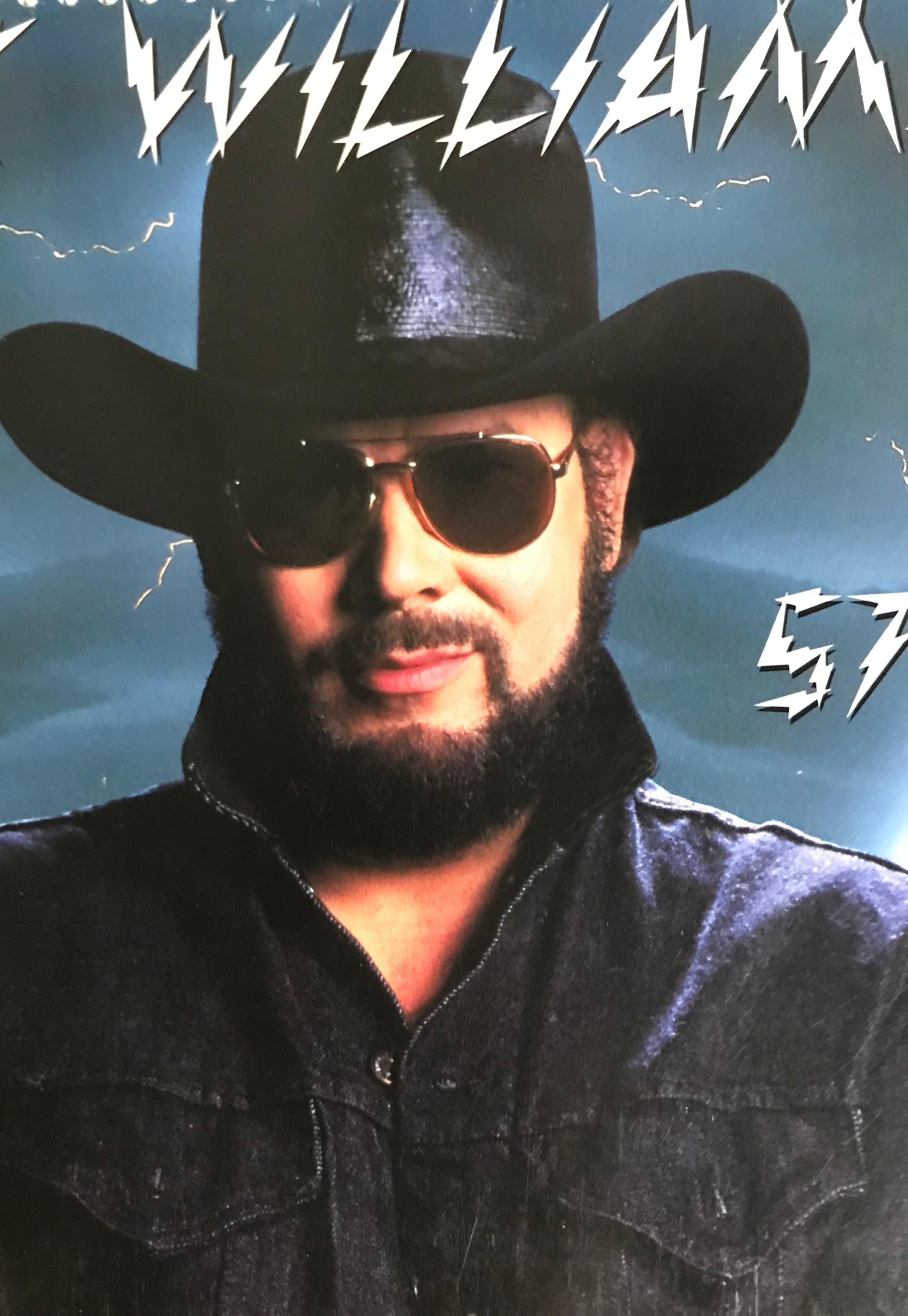 Hank Williams Jr. Album Cover Notebook