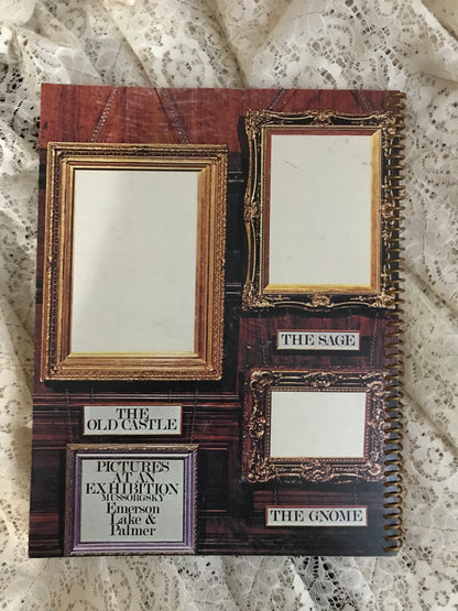 Emerson Lake and Palmer Pictures at an Exhibition Album Cover Notebook