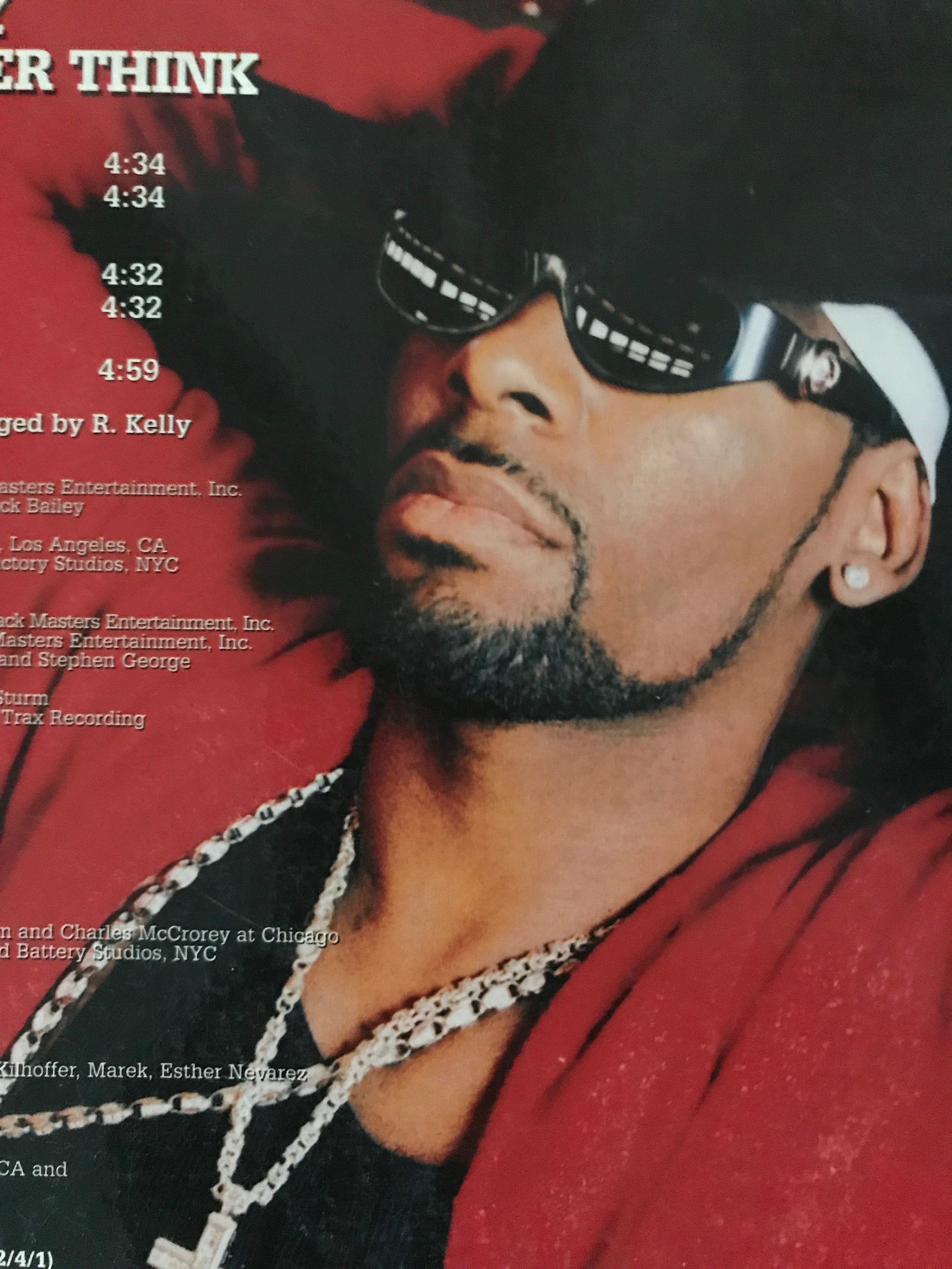 R. Kelly Album Cover Notebook