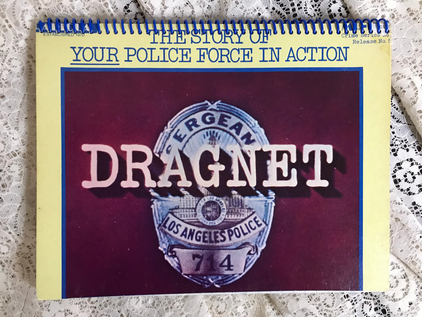 Dragnet Album Cover Notebook