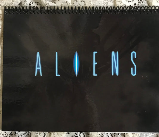 Aliens Movie Album Cover Notebook