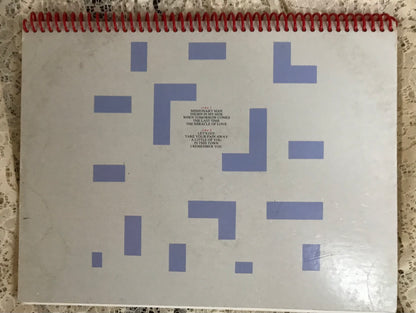 Eurythmics Album Cover Notebook