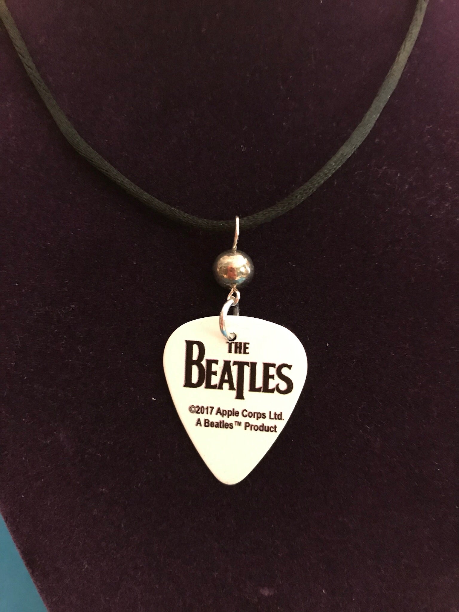 Guitar Pick Necklace - The Beatles