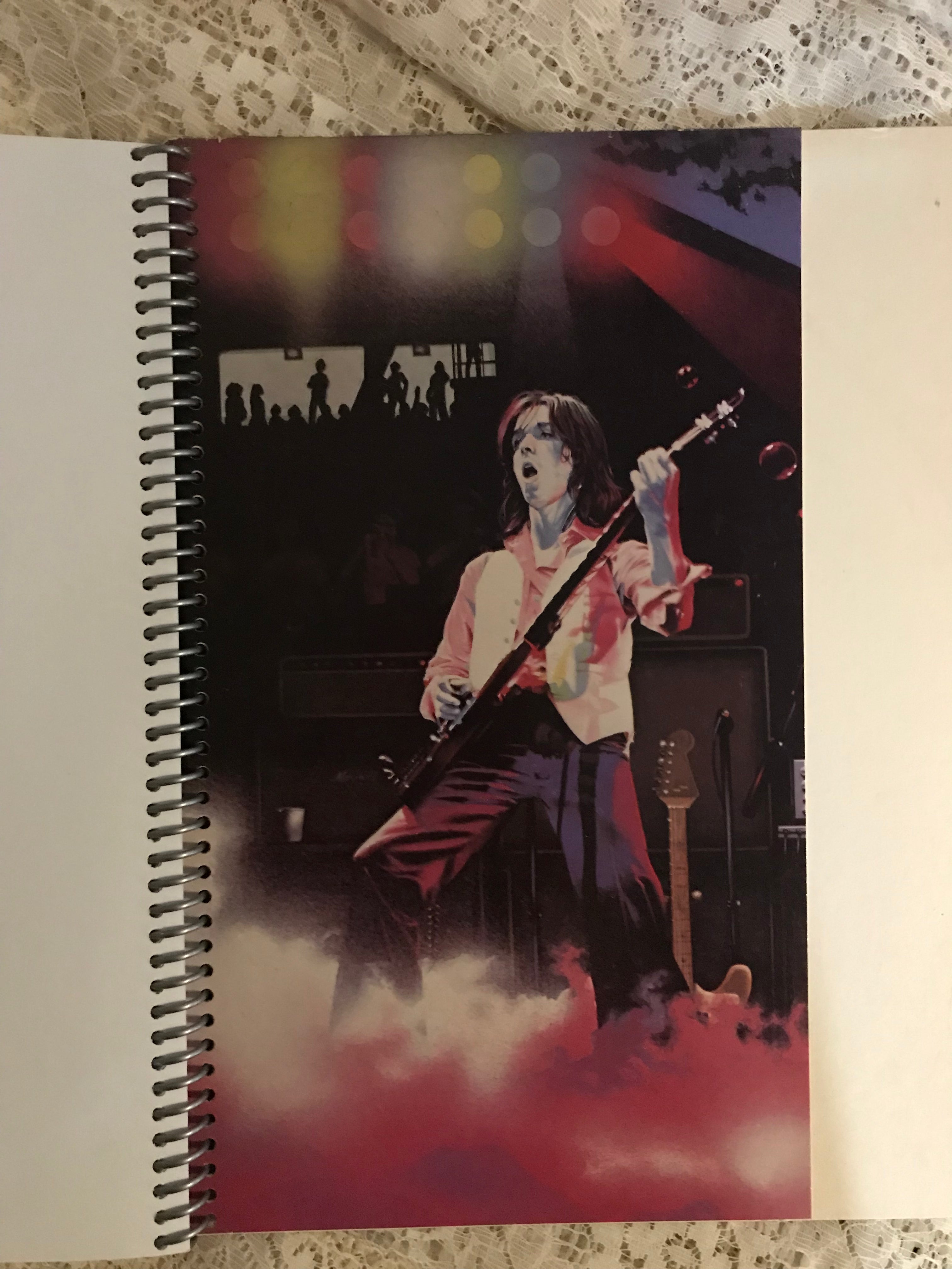 Paul McCartney Wings Over America Album Cover Notebook