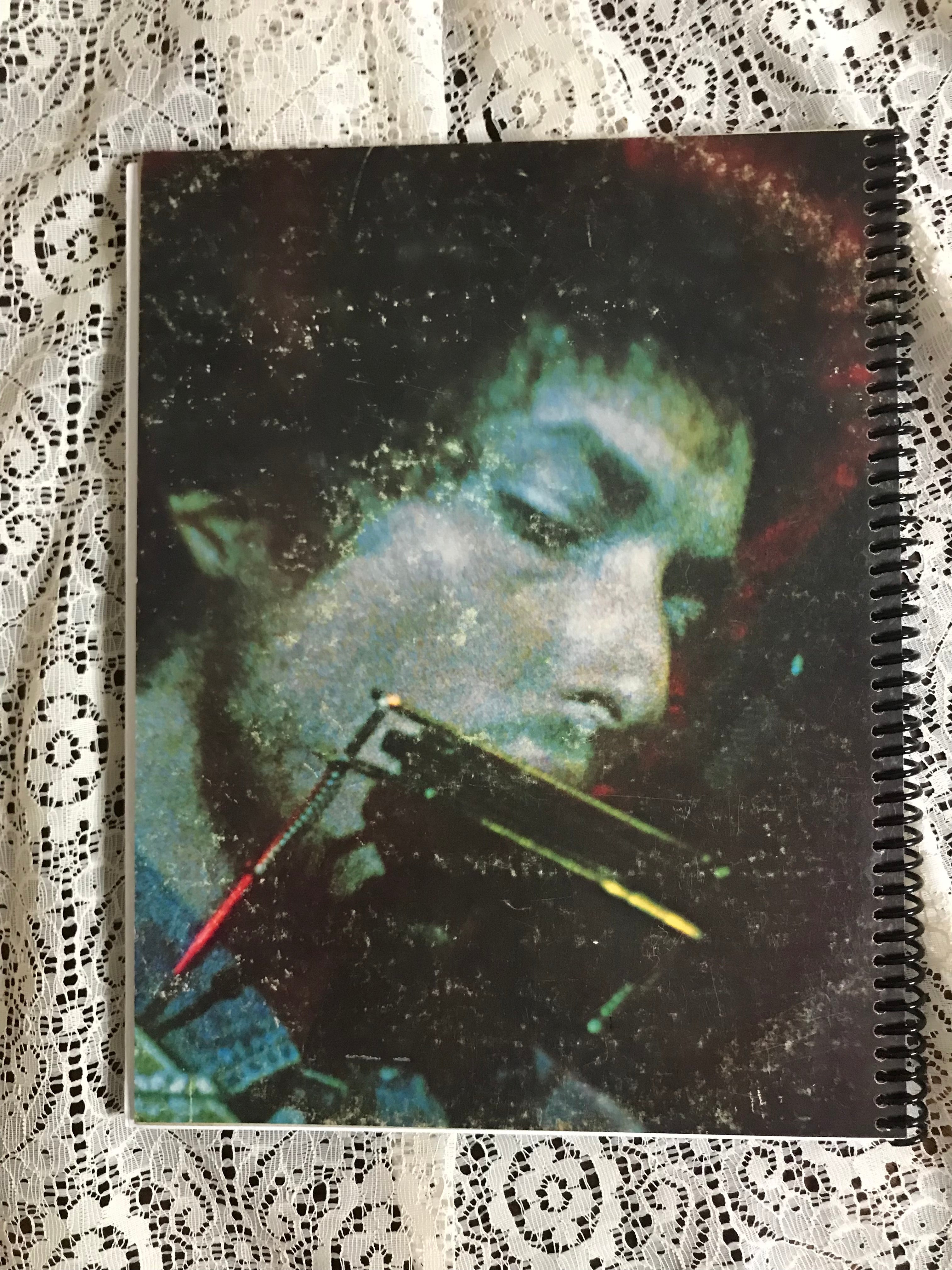 Bob Dylans Greatest Hits Album Cover Notebook