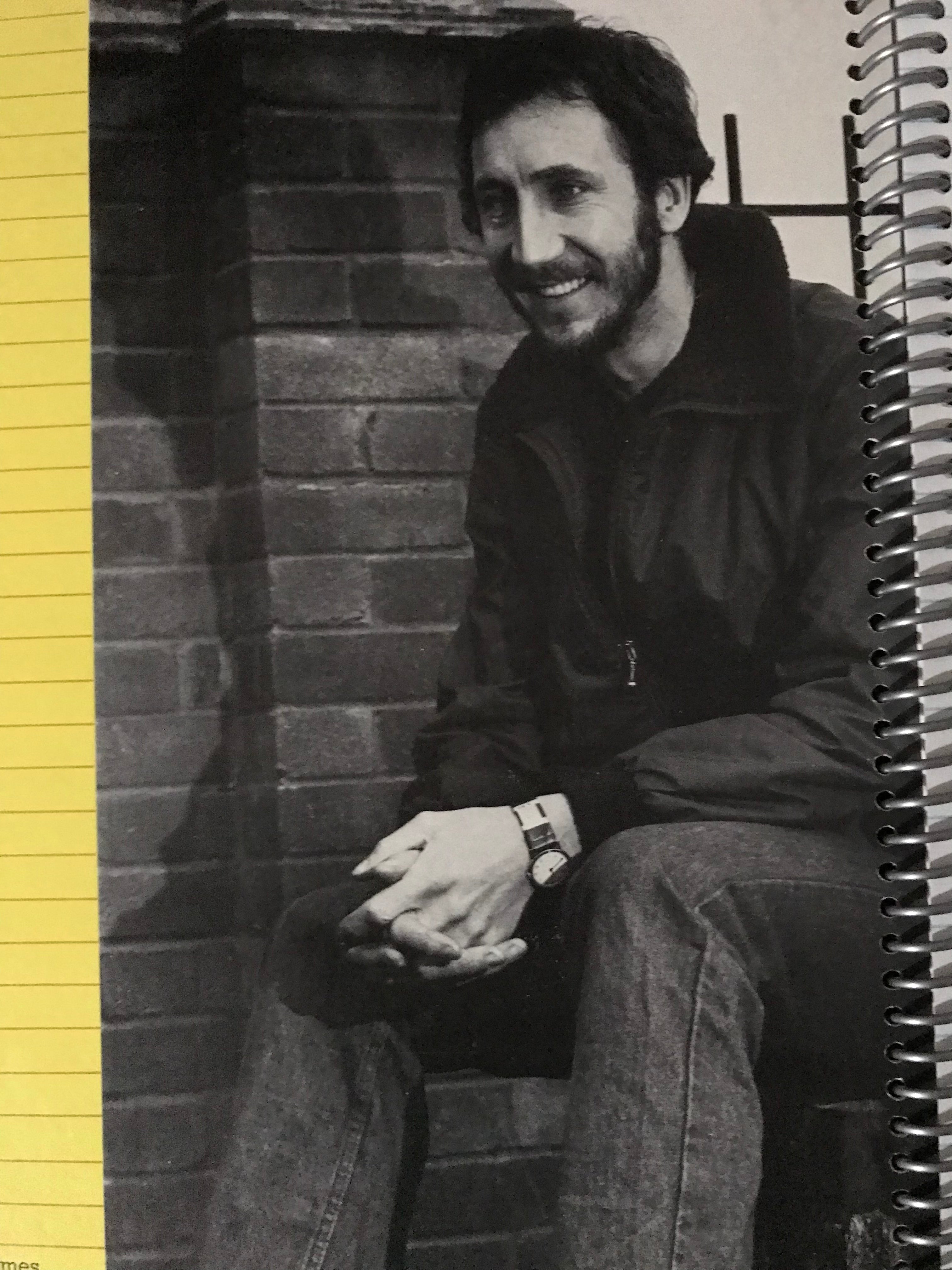 Pete Townsend Rough Mix Album Cover Notebook