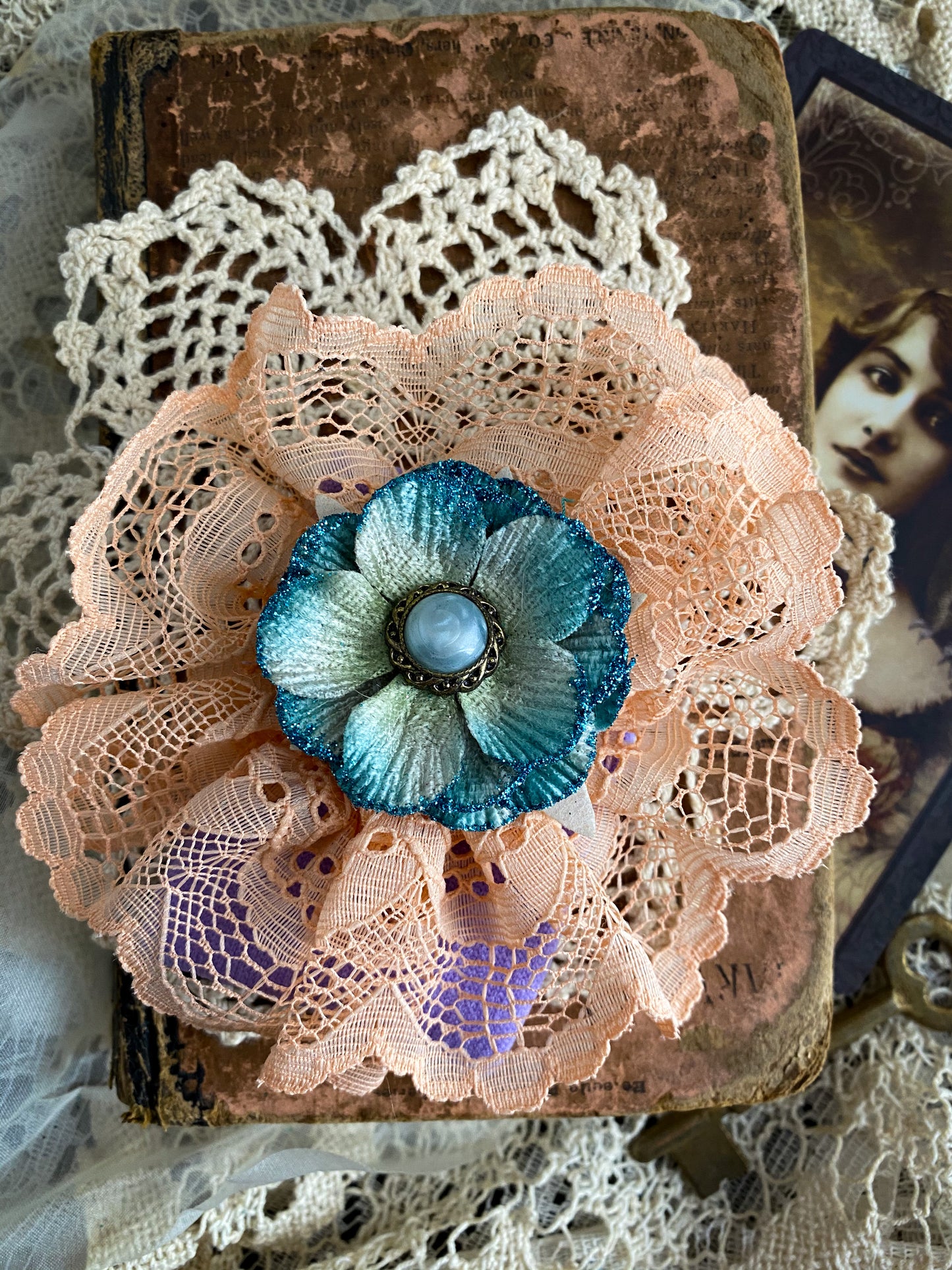 Cheerful Bohemian Upcycled Wrist Cuff