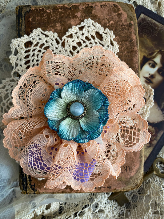 Cheerful Bohemian Upcycled Wrist Cuff