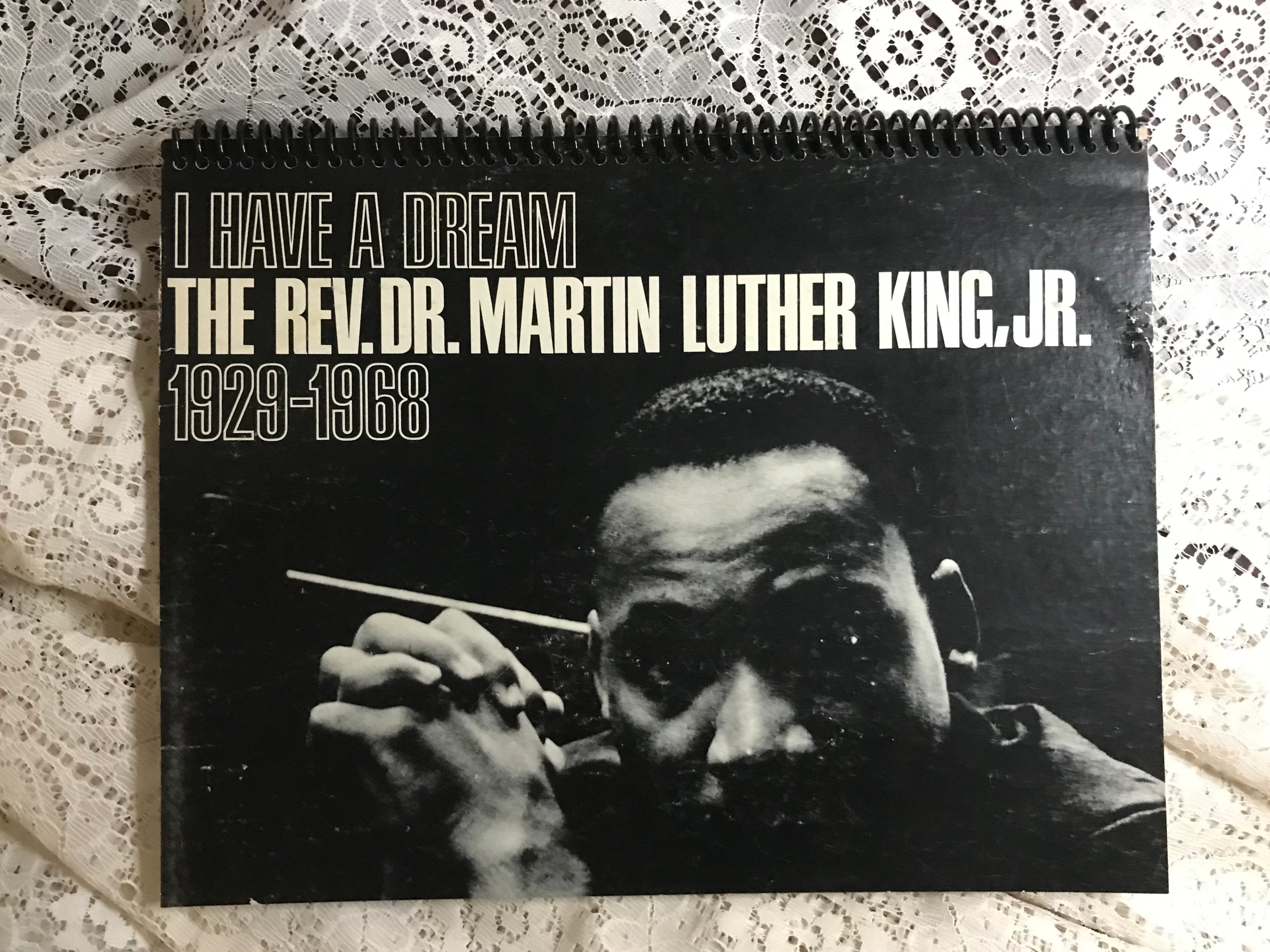 Dr. Martin Luther King I Have A Dream Album Cover Notebook