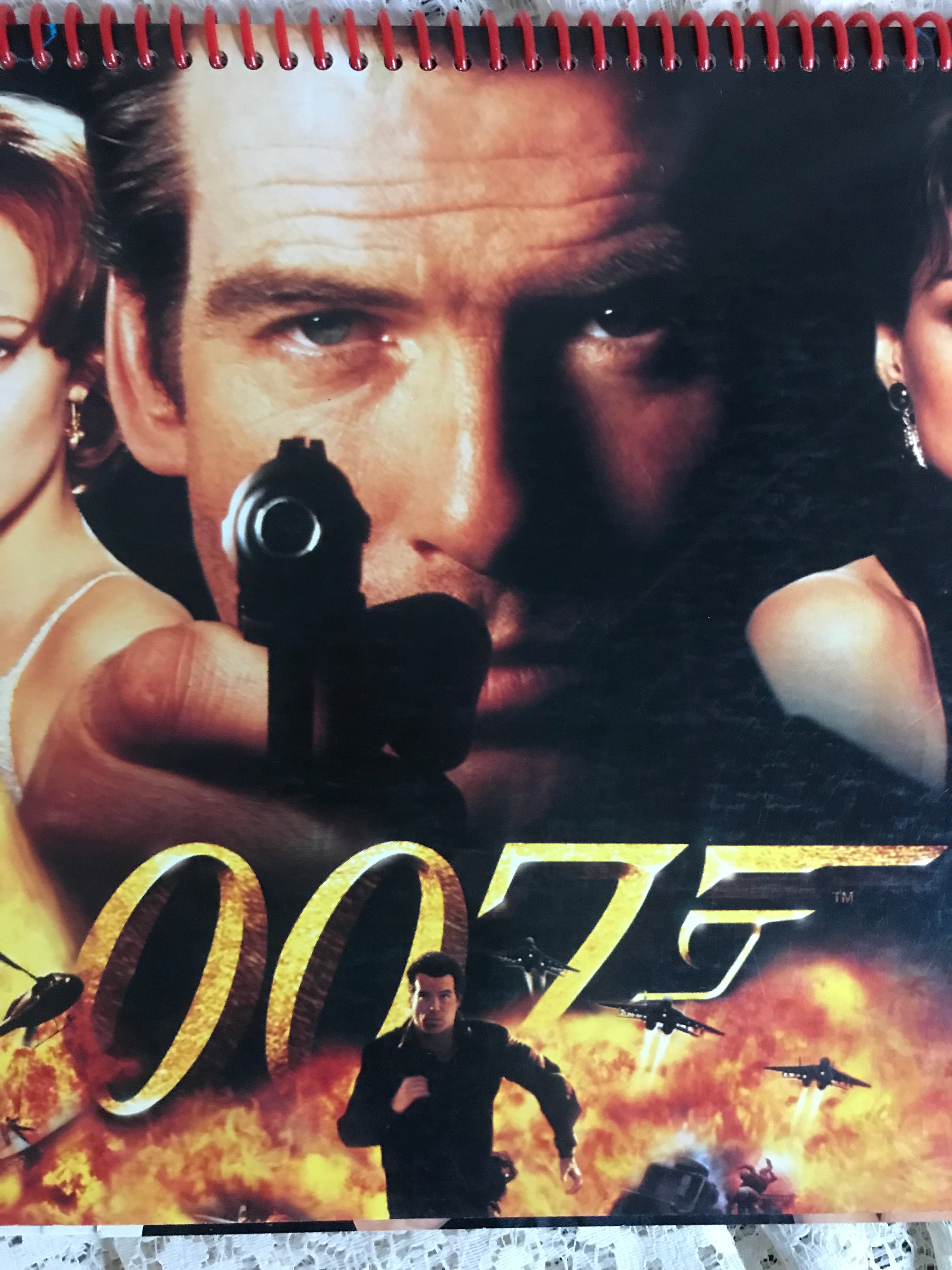 James Bond 007 Album Cover Notebook