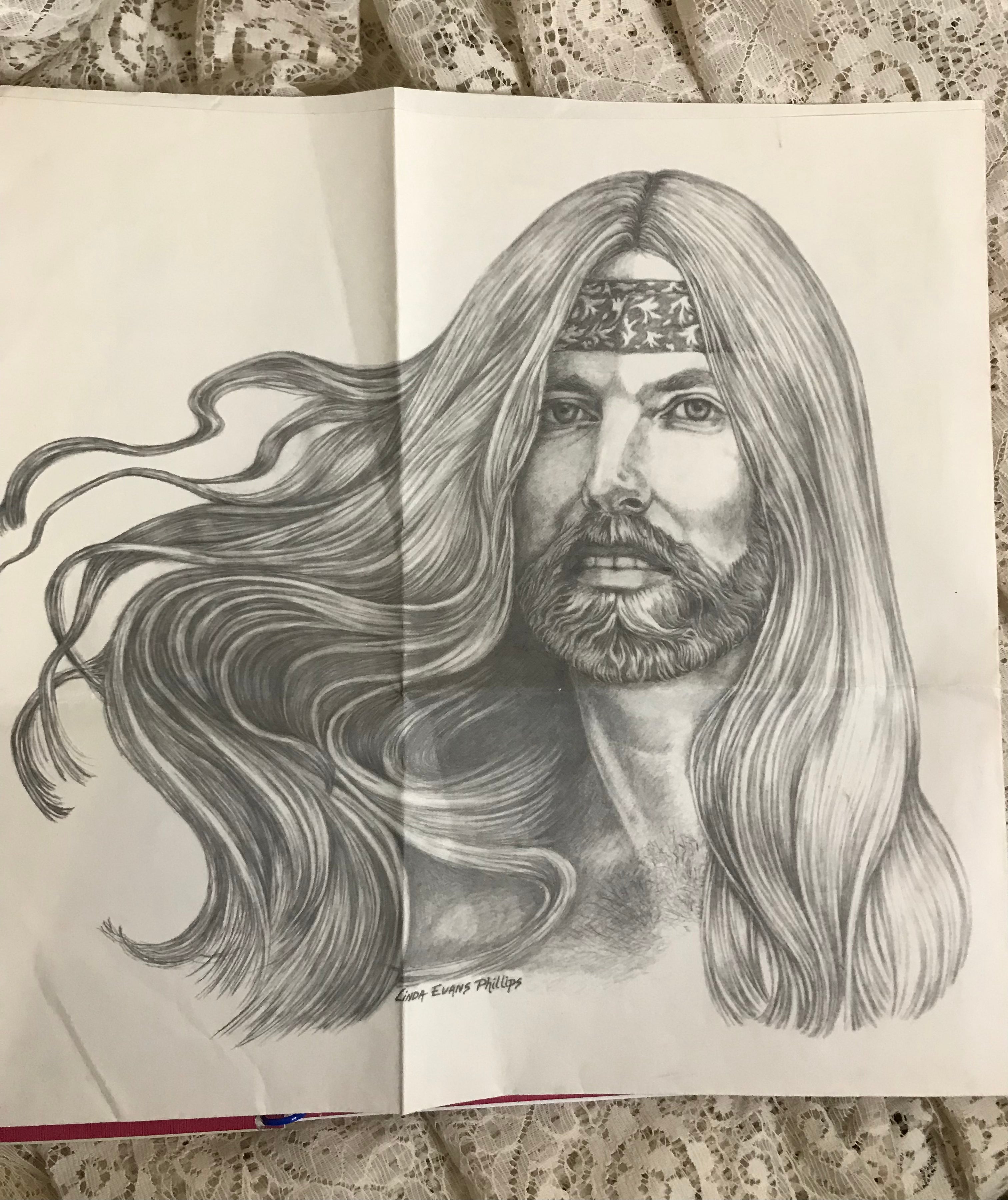 Gregg Allman I'm No Angel Album Cover Notebook