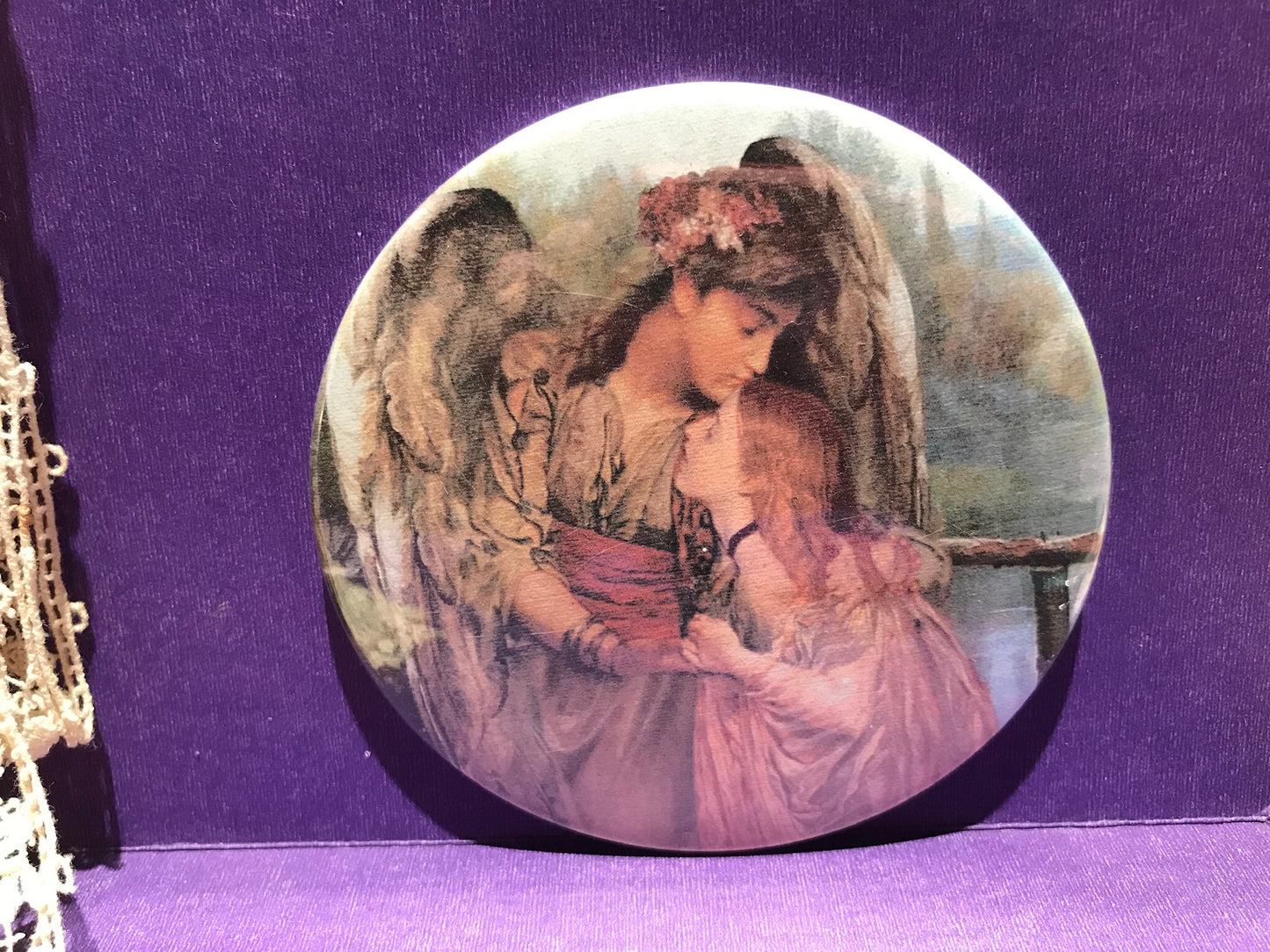 Pocket Mirror- Guardian Angel