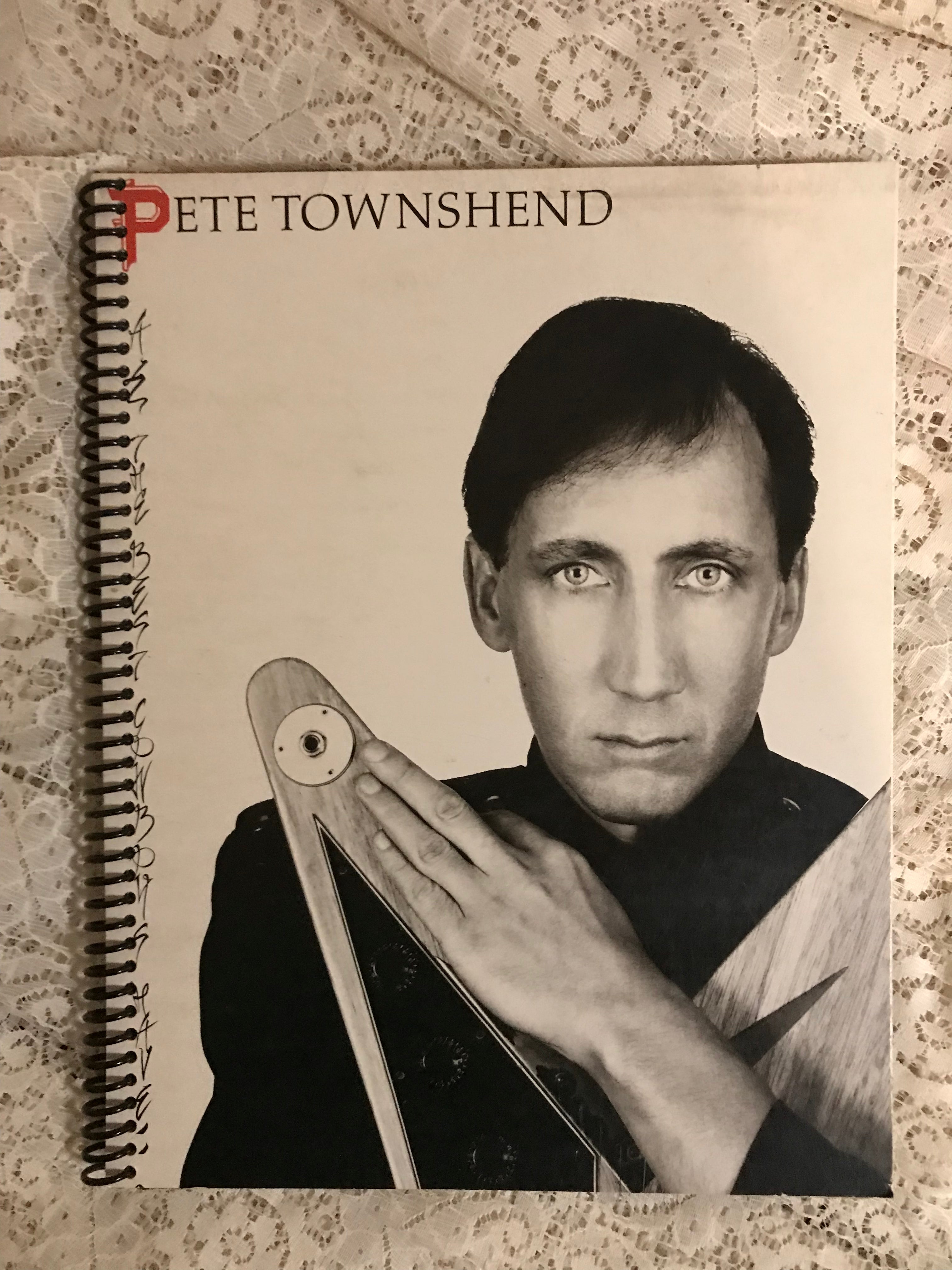 Pete Townsend Album Cover Notebook