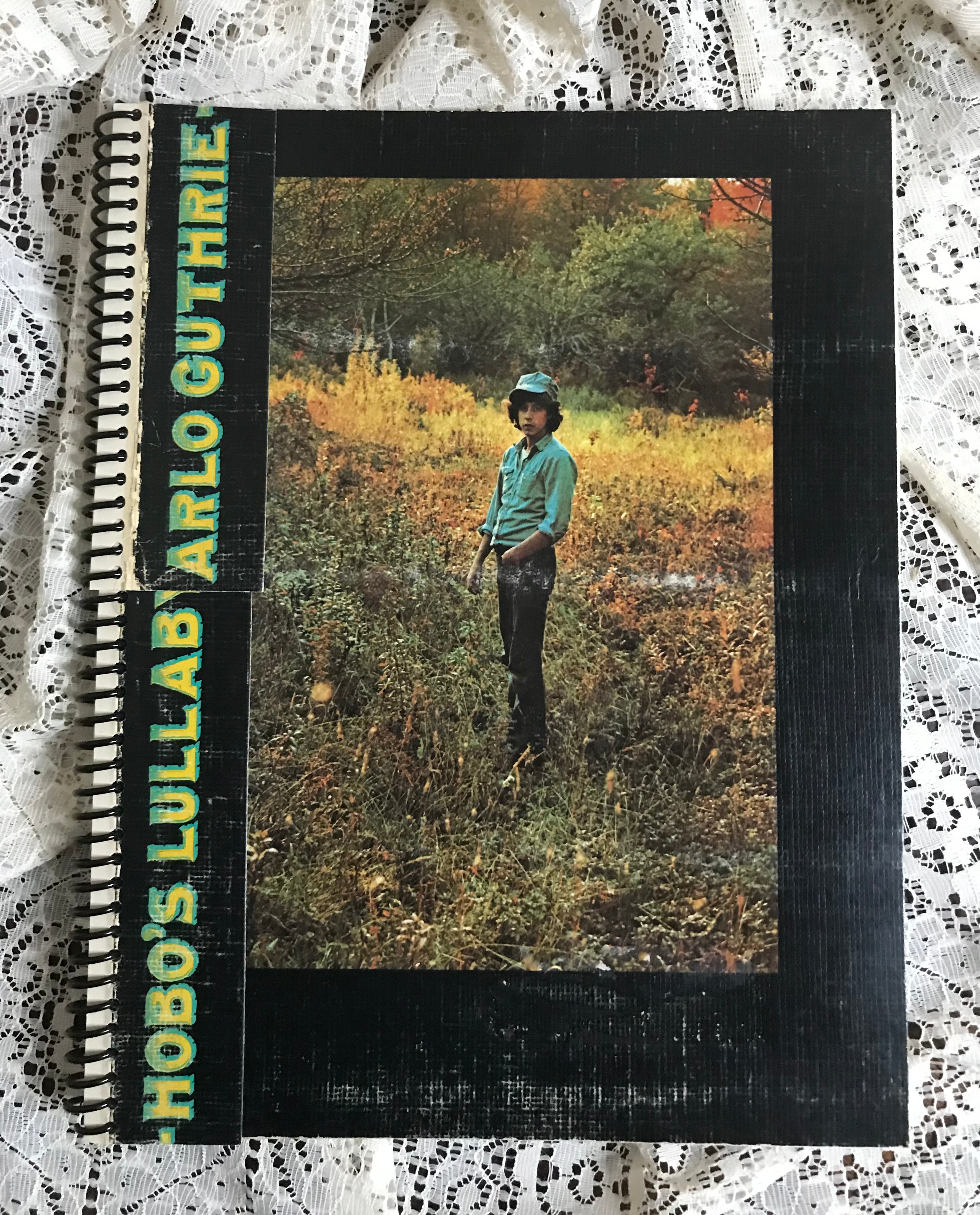 Arlo Guthrie Hobo's Lullaby Album Cover notebook