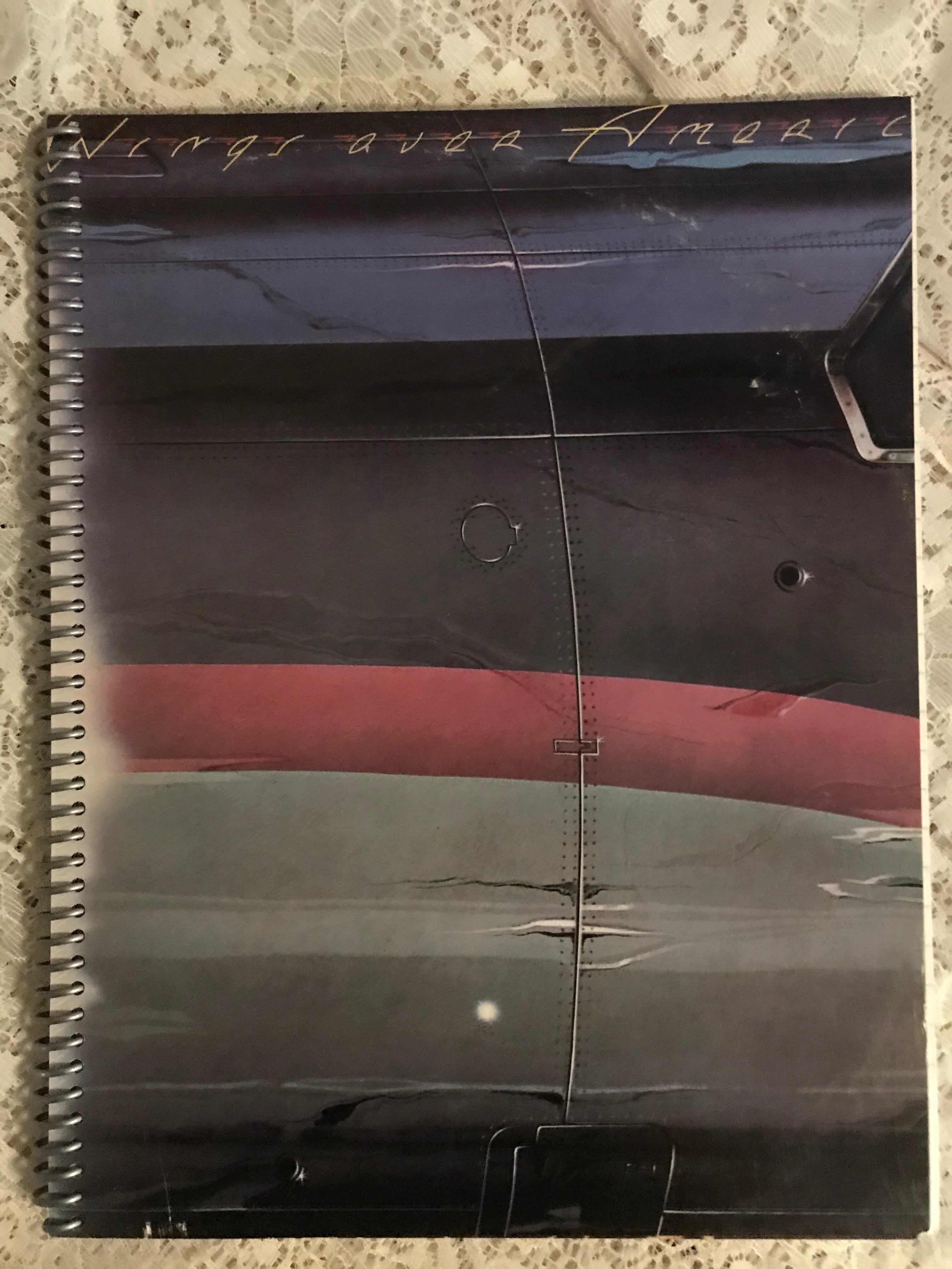 Paul McCartney Wings Over America Album Cover Notebook