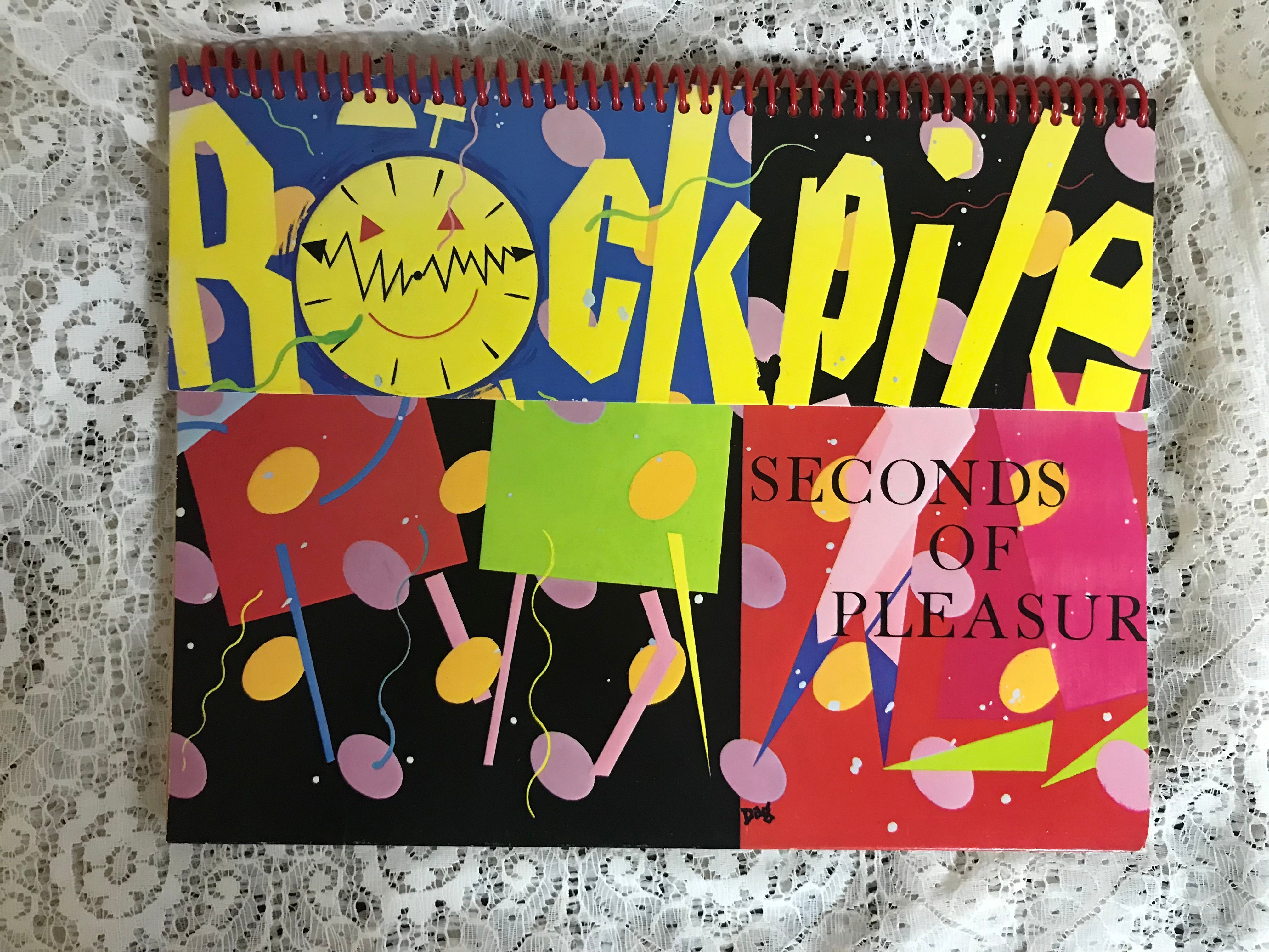 Rockpile Recycled Album Cover Notebook