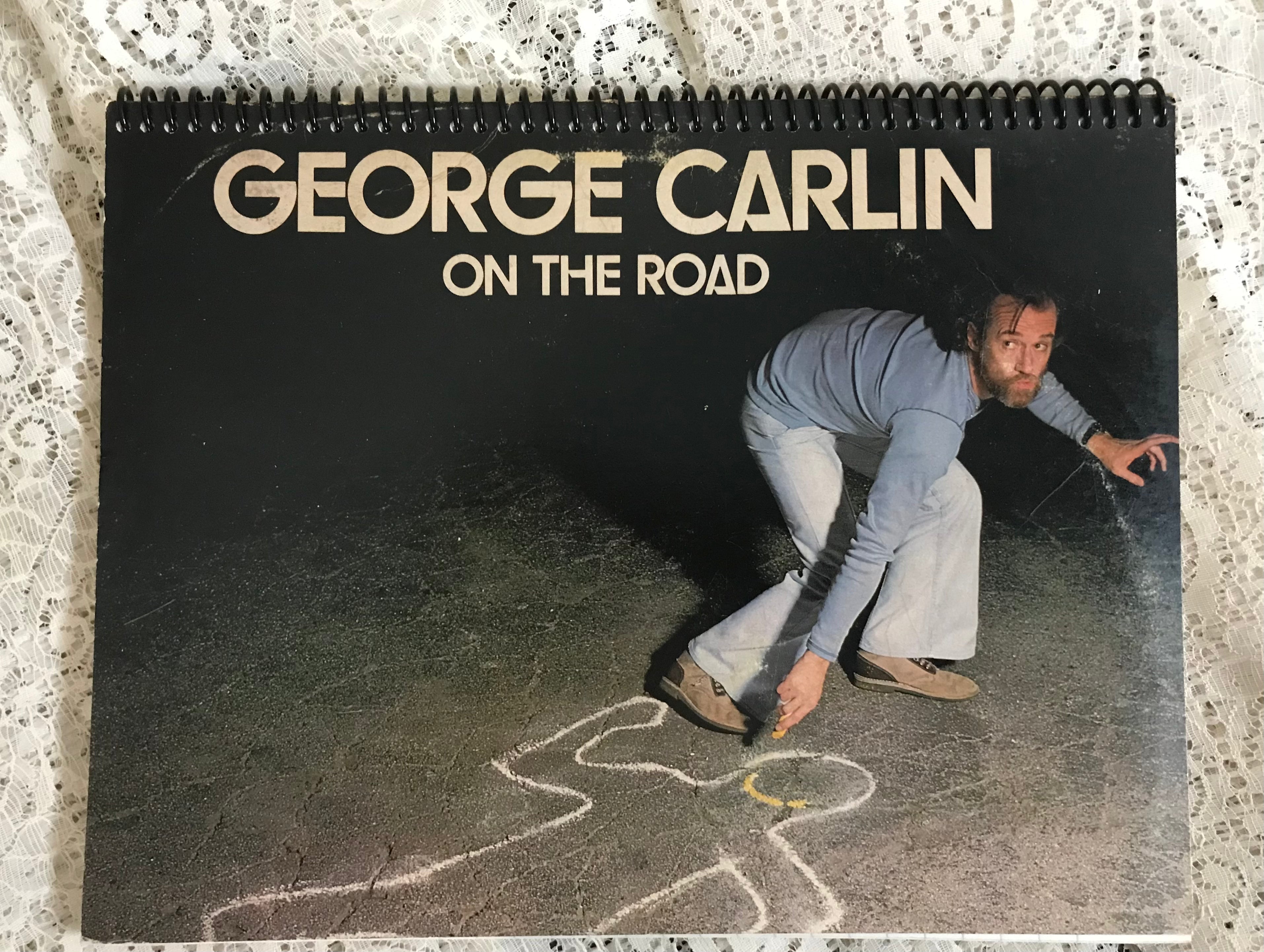 George Carlin Album Cover Notebook